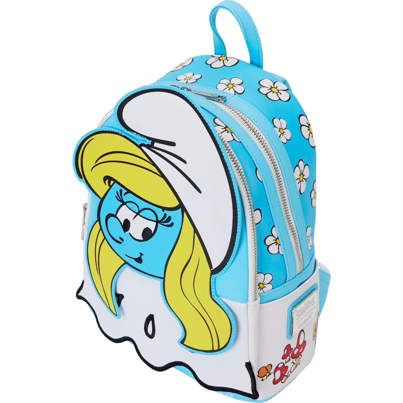 Mochila Mini Cosplay Smurfette Loungefly 22.86x26.67cm