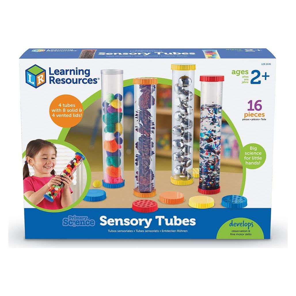 Tuberías Sensoriales Learning Resources - Set de 4 Tubos para Niños