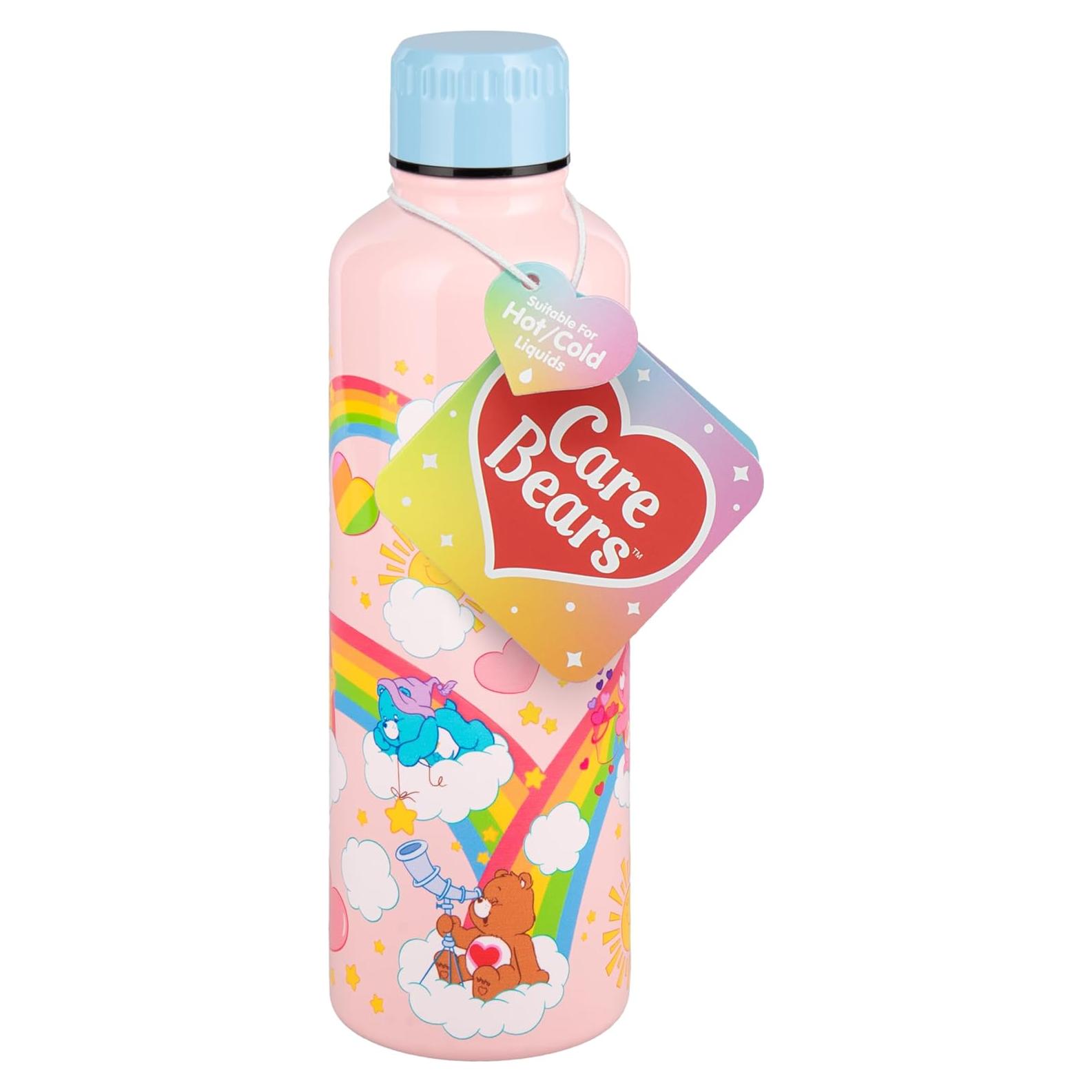 Botella de Agua Metálica Care Bears Paladone 600ml Aislada