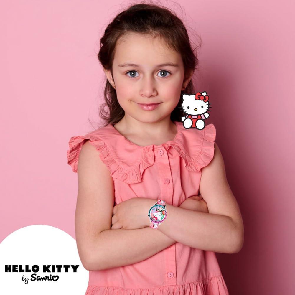 Reloj Digital Hello Kitty Accutime para Niñas Correa Rosa