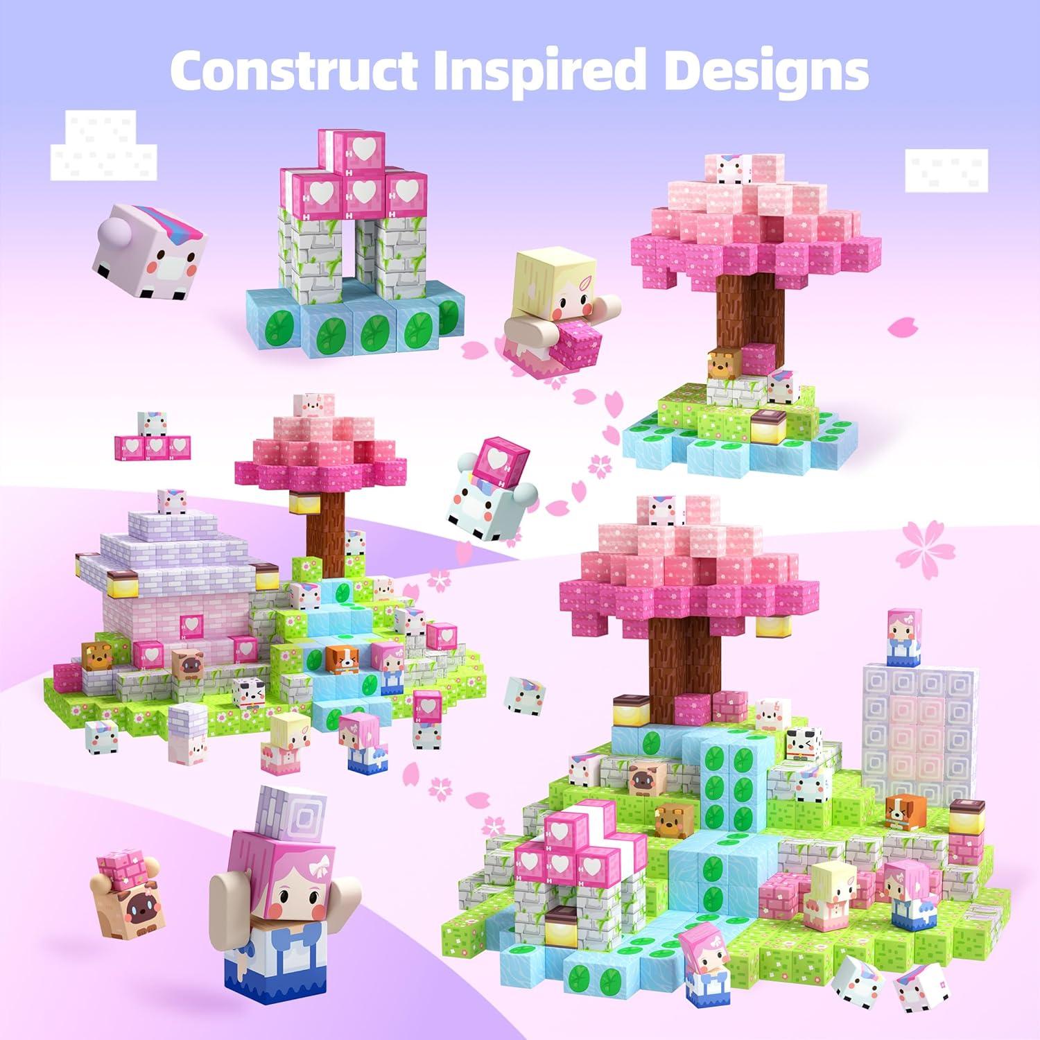 Bloques Magnéticos GobiDex 48 Piezas Juguetes STEM 3+ Años