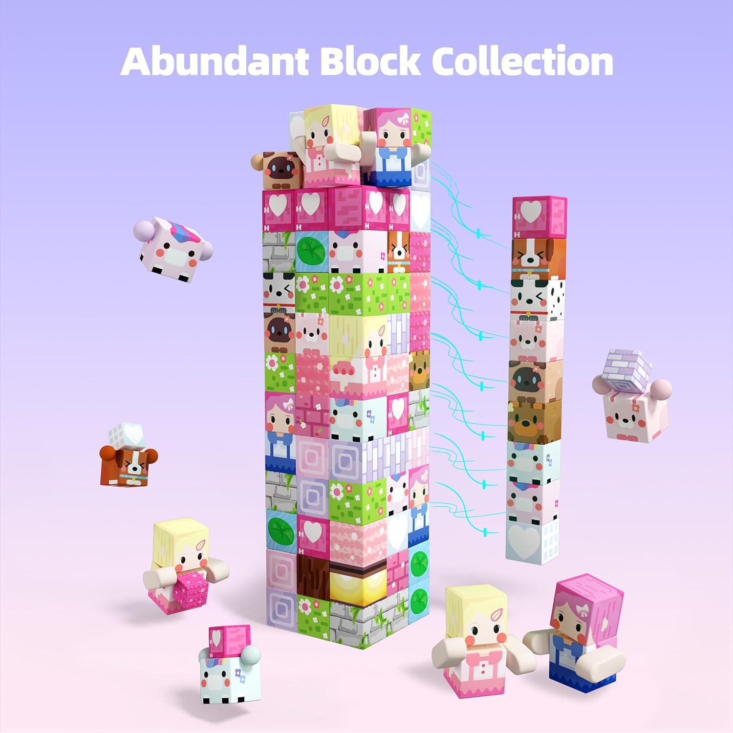 Bloques Magnéticos GobiDex 48 Piezas Juguetes STEM 3+ Años