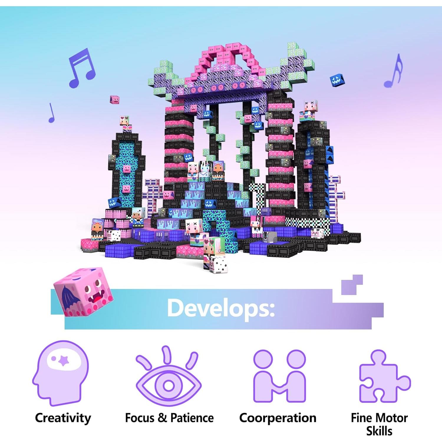 Bloques Magnéticos GobiDex 100PCS 2.54cm para Niños