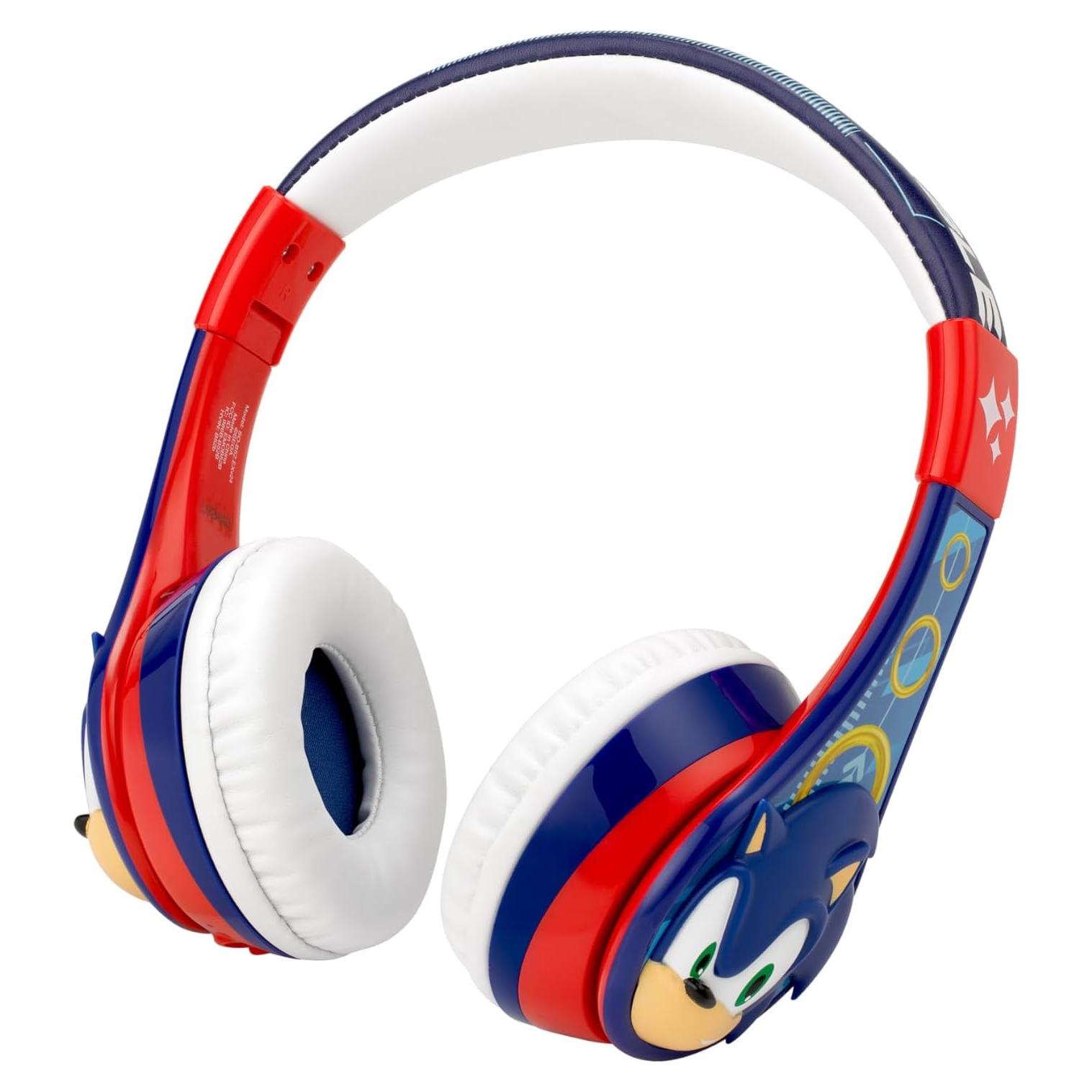 Auriculares Bluetooth eKids Sonic The Hedgehog para Niños