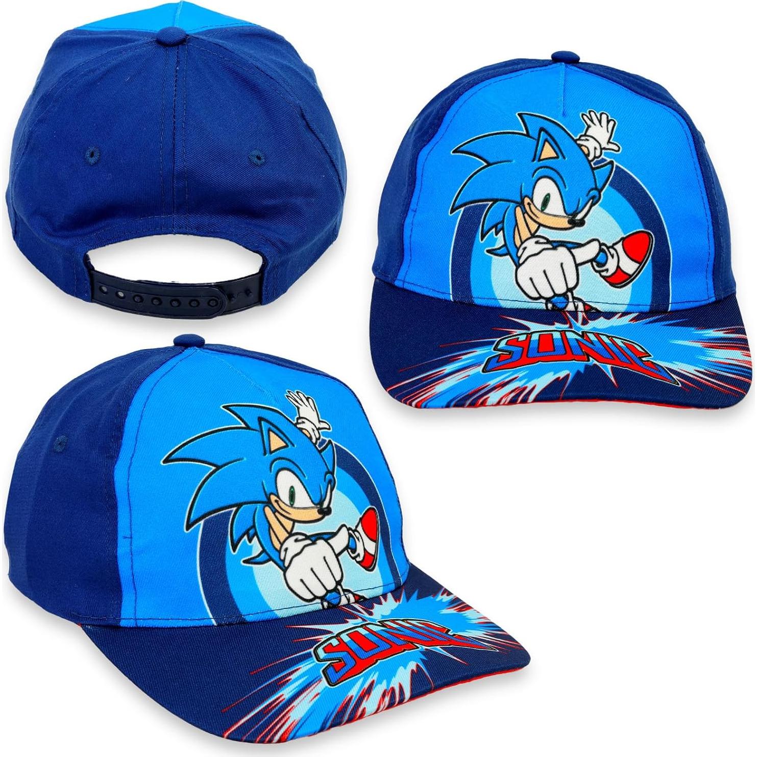 Conjunto Gorra de Béisbol Sonic the Hedgehog para Niños