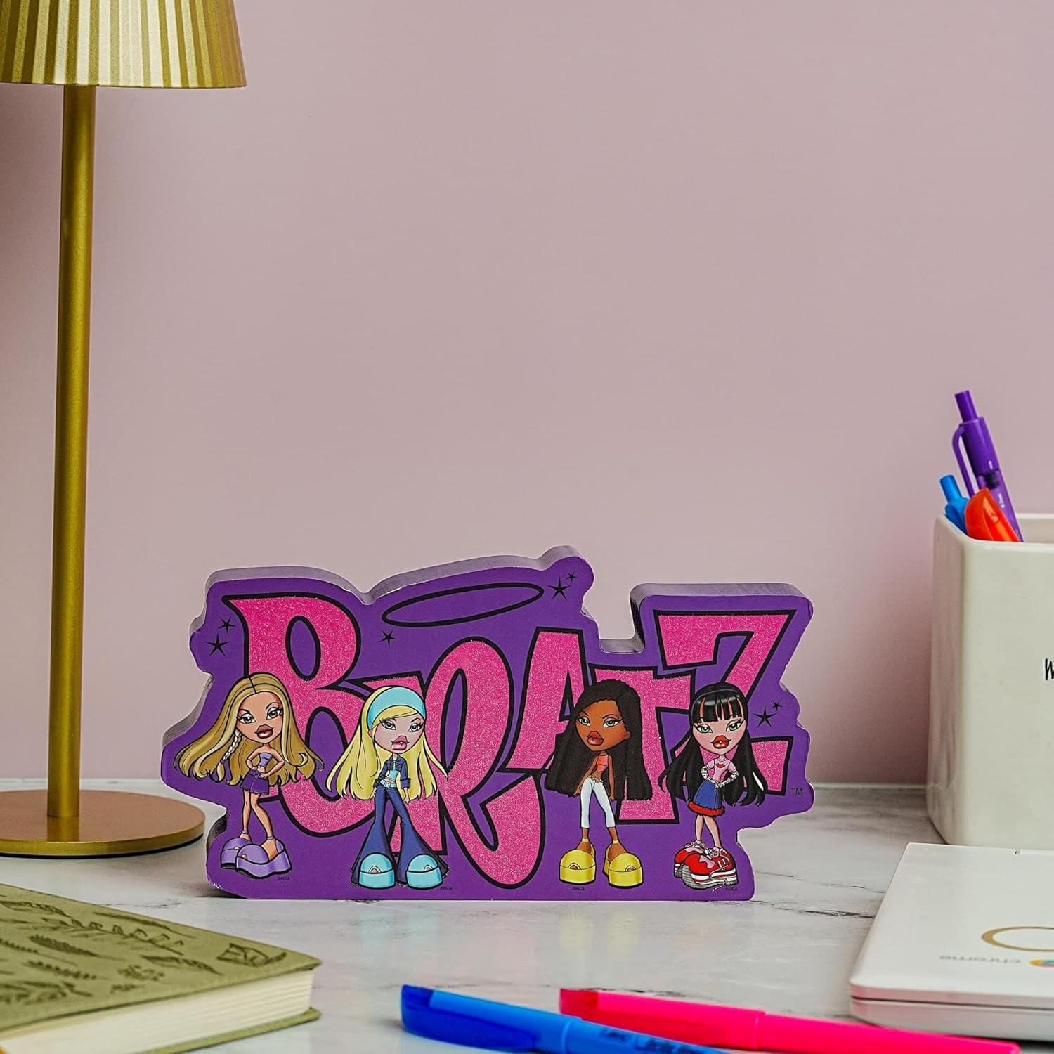 Señal de Pared Bratz Silver Buffalo MDF Cortada con Láser 21.5x3x0.5cm