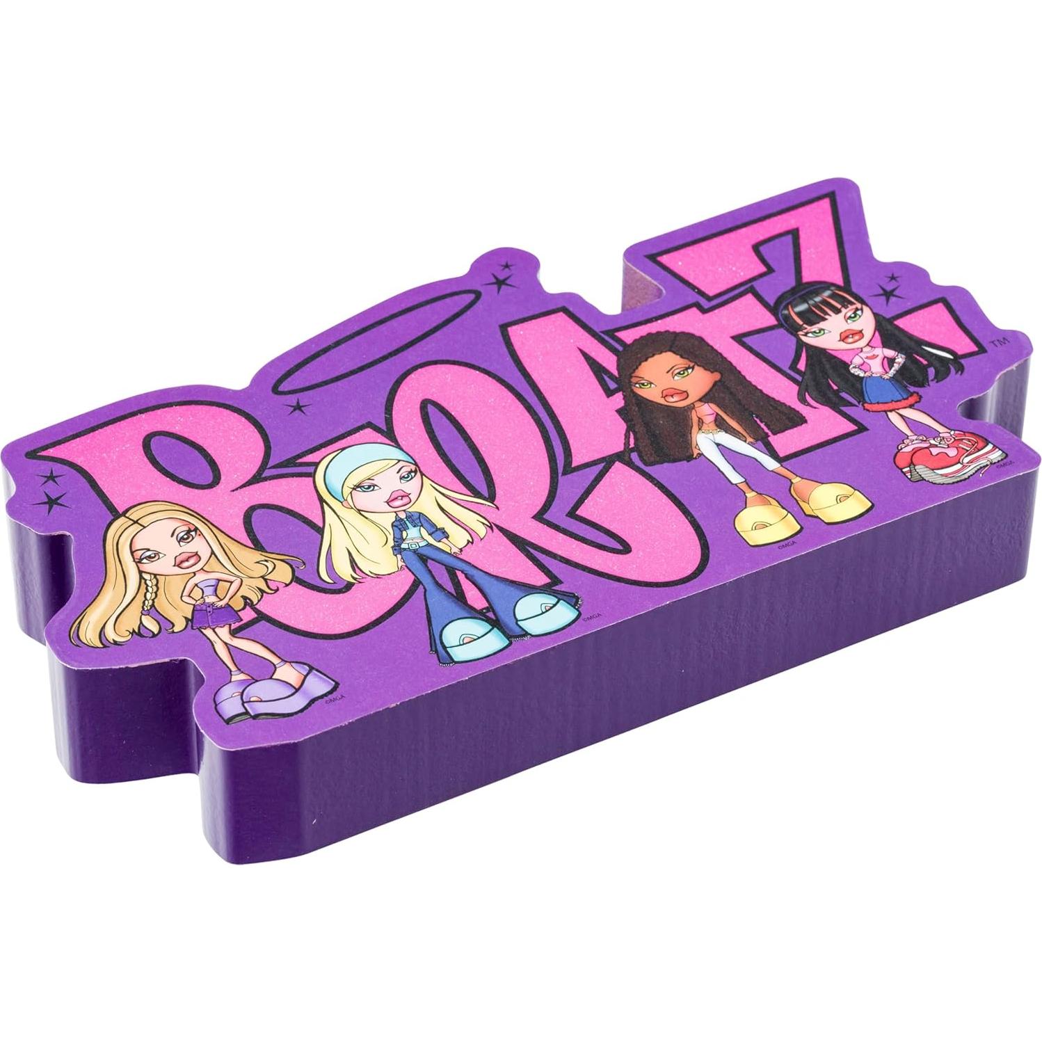 Señal de Pared Bratz Silver Buffalo MDF Cortada con Láser 21.5x3x0.5cm