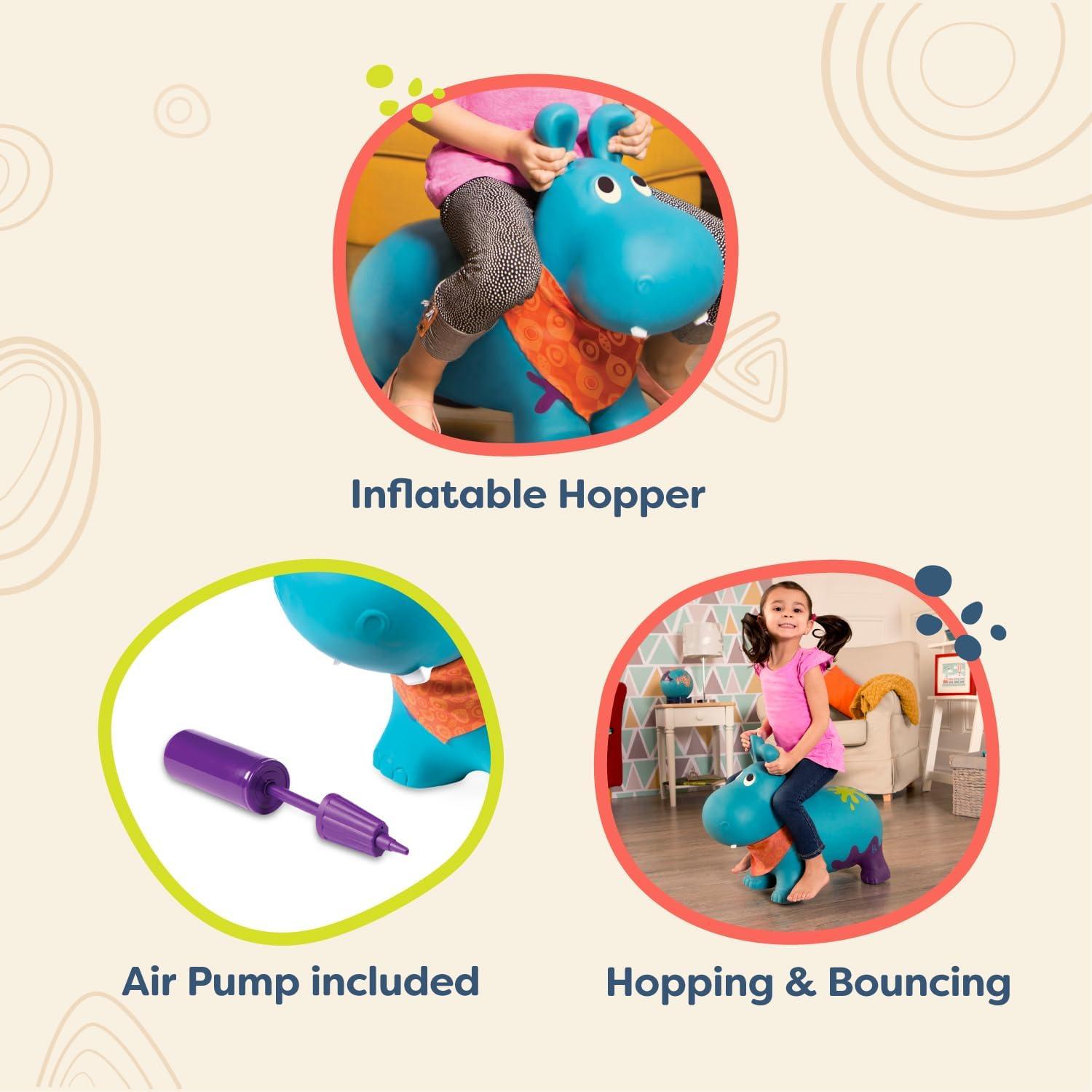 Hipopótamo Inflable Bouncy Boing B. toys Hankypants 1.49kg