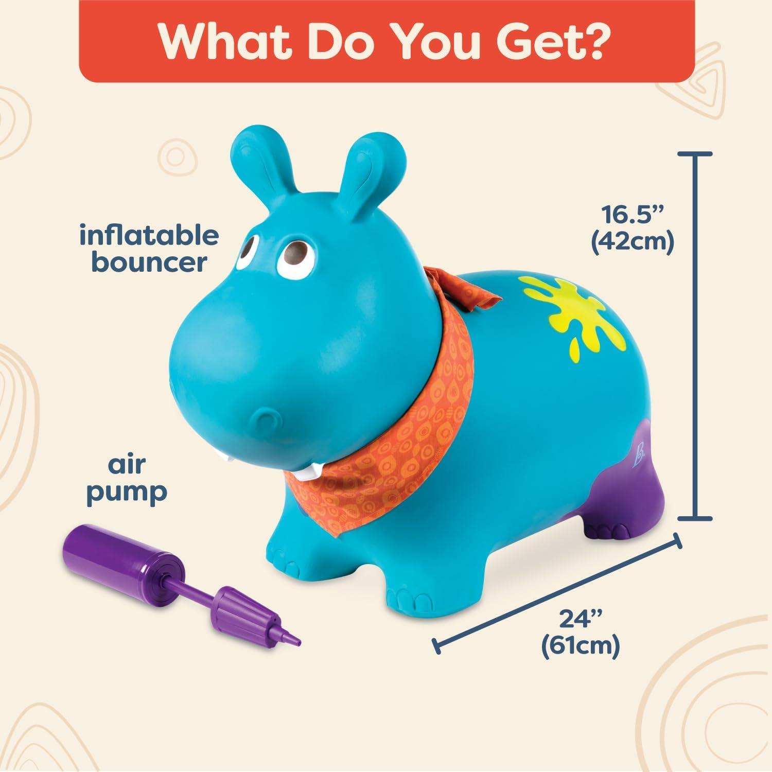 Hipopótamo Inflable Bouncy Boing B. toys Hankypants 1.49kg