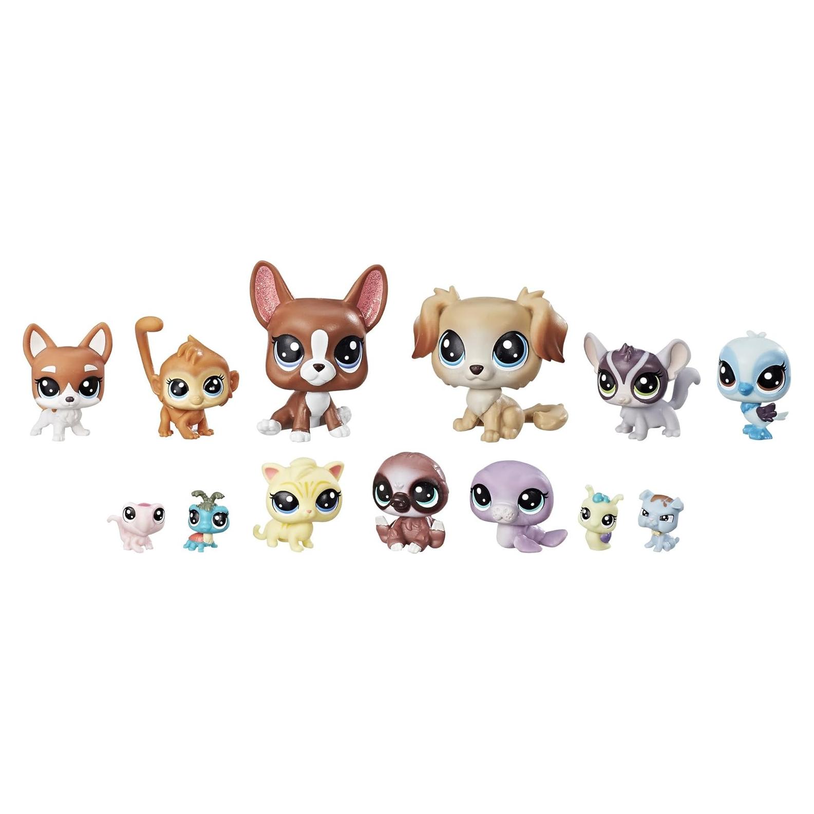Colección de 13 Mascotas Littlest Pet Shop Hasbro