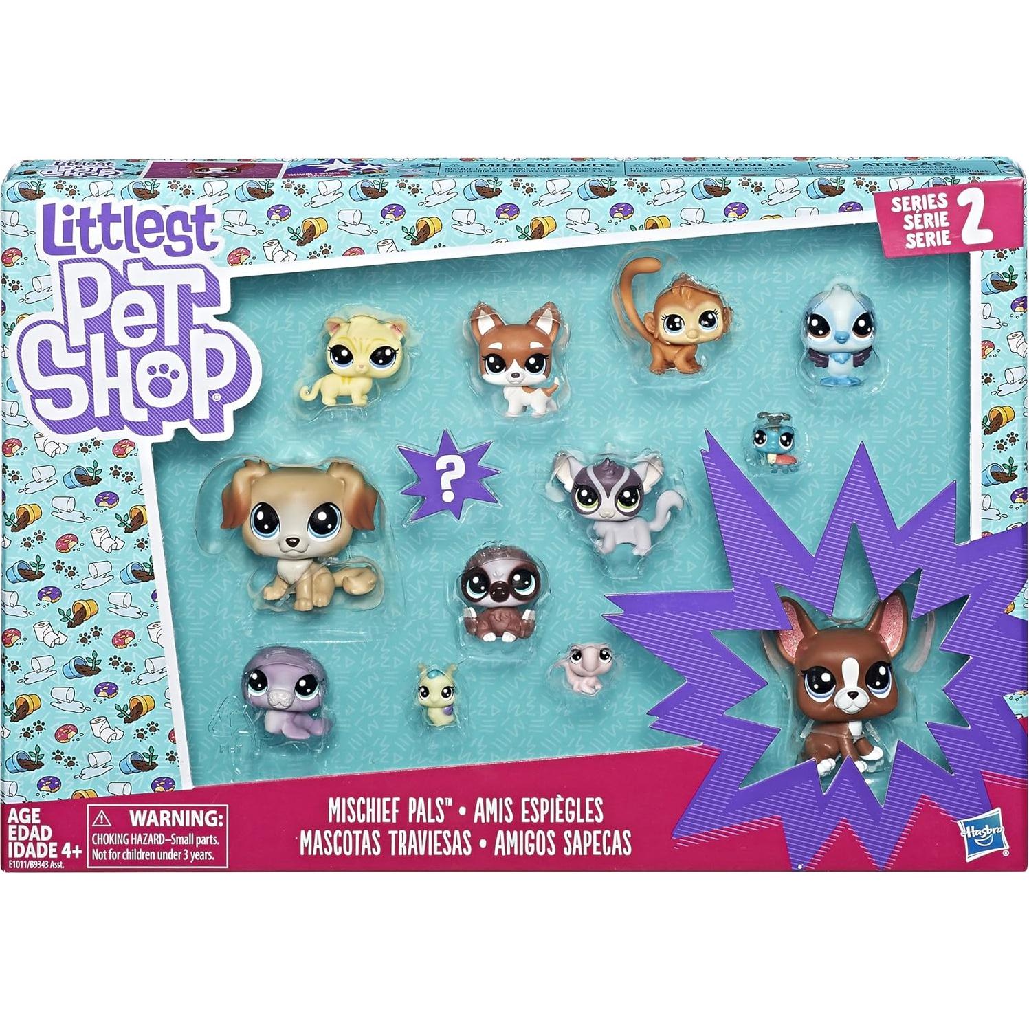 Colección de 13 Mascotas Littlest Pet Shop Hasbro