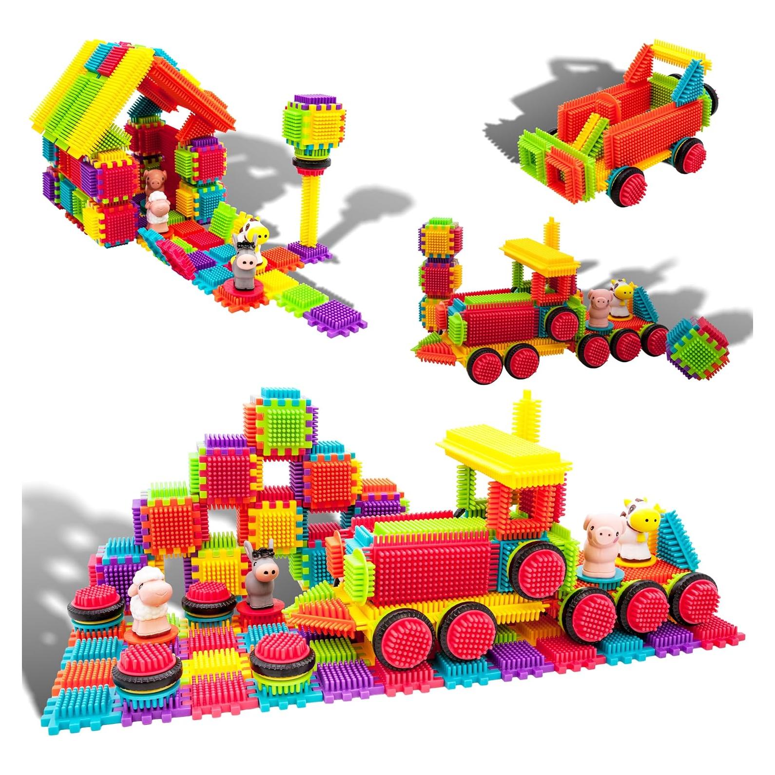 PicassoTiles PTB151 151 Piezas Bloques de Construcción Camión