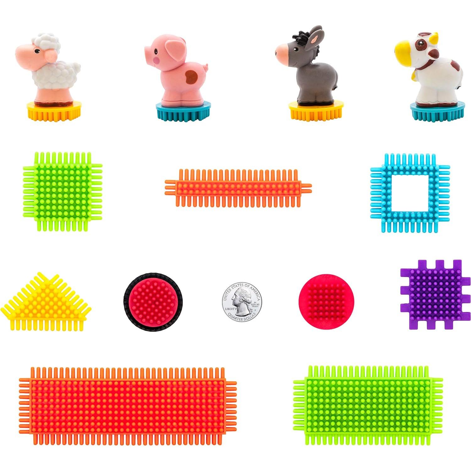 PicassoTiles PTB151 151 Piezas Bloques de Construcción Camión