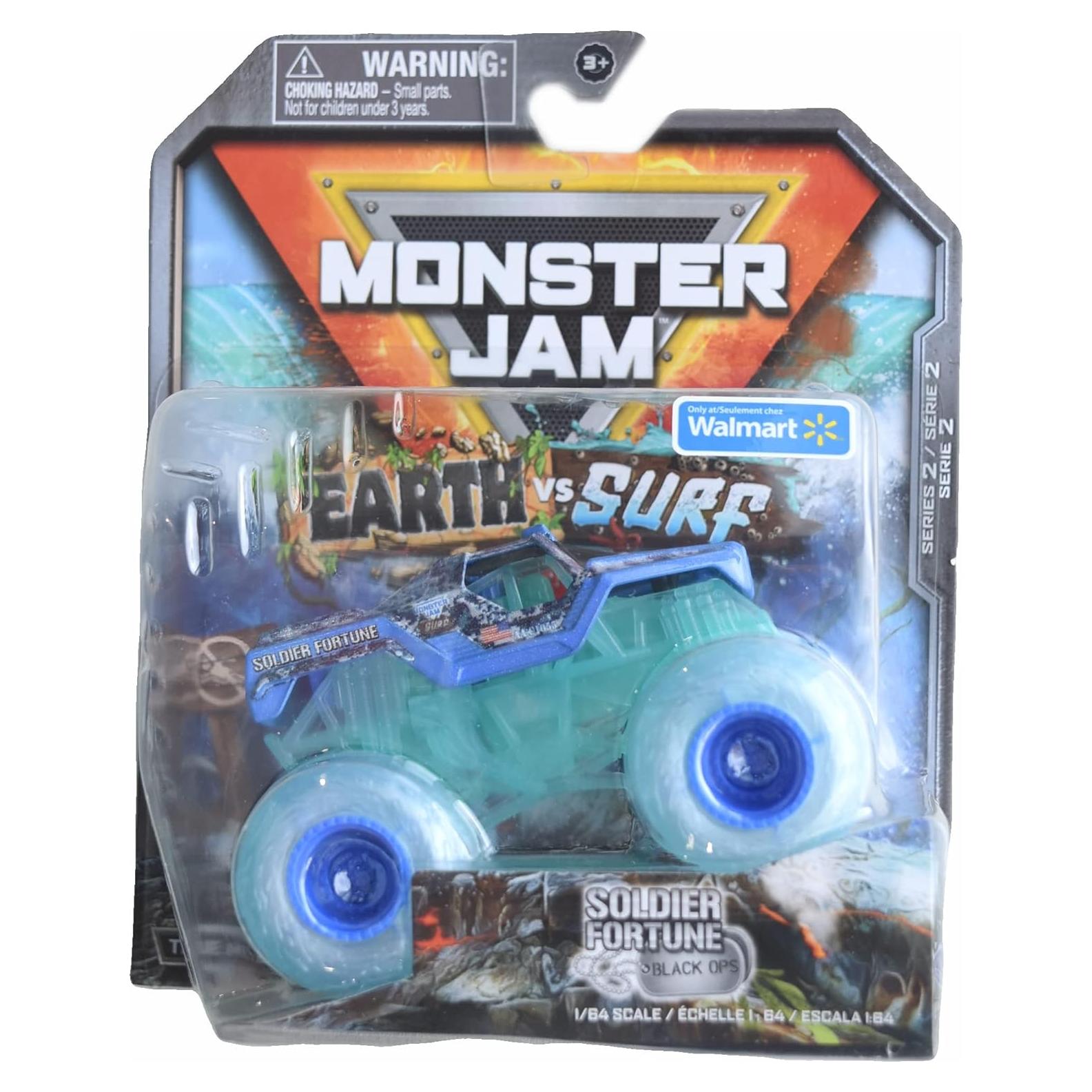 Monster Jam Camión Soldado Fortuna Operaciones Negras 1:64