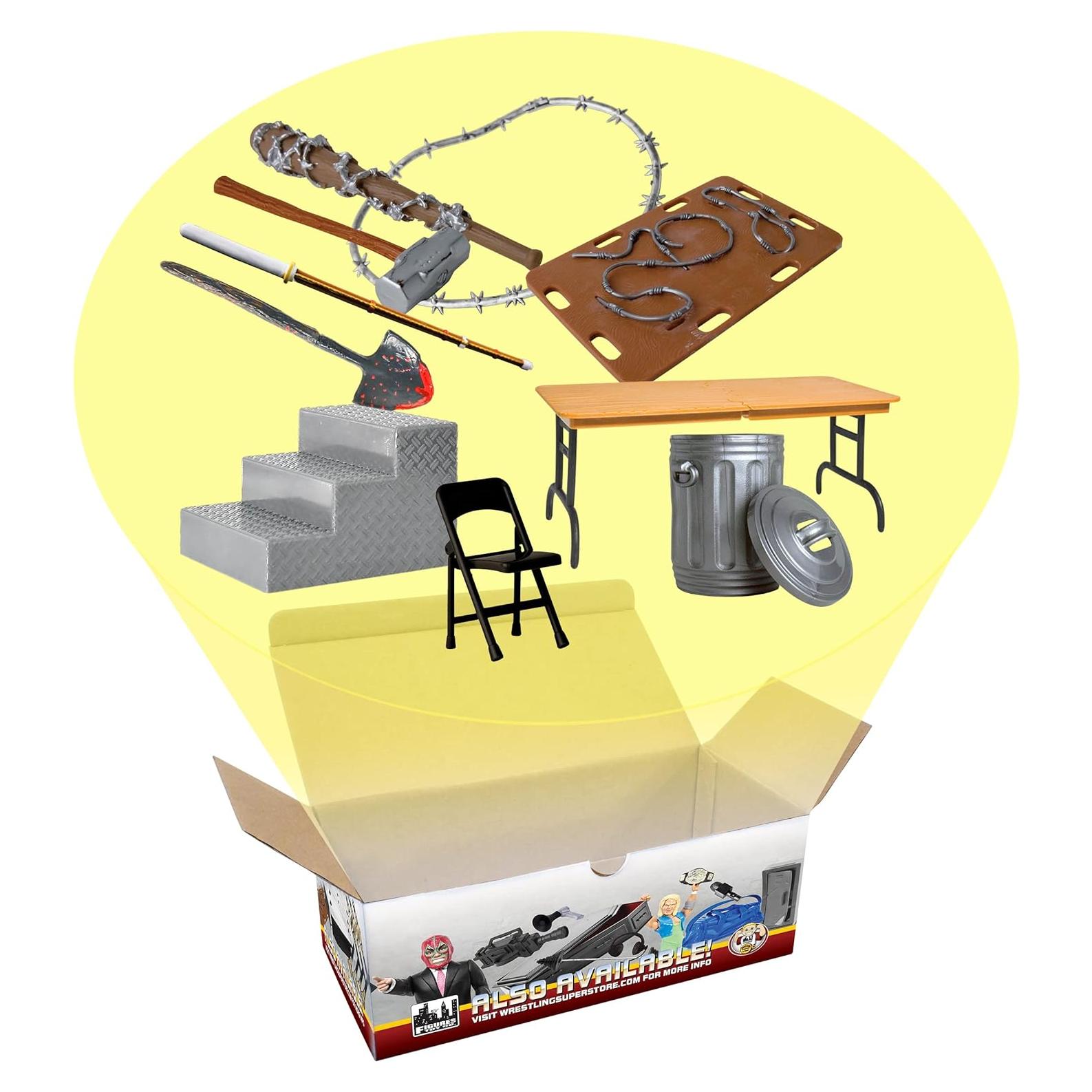 Juego de Accesorios HARDCORE 10 Piezas para Lucha Libre