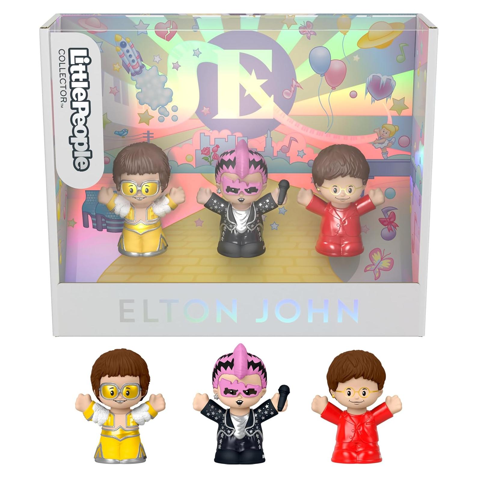 Conjunto de Figuras Coleccionables Elton John Little People
