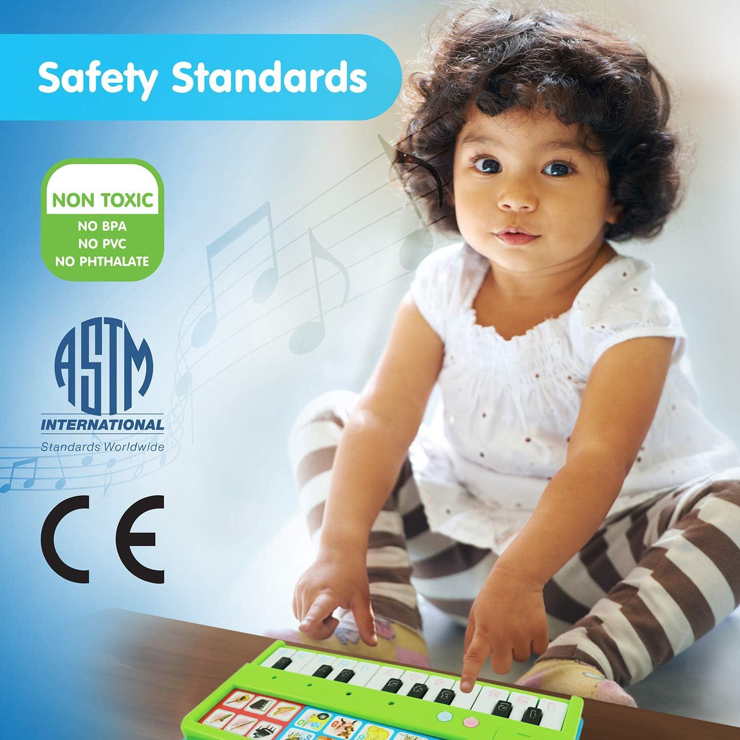 Libro de Piano Interactivo Best Learning 21.5x18 cm - Juguete Educativo