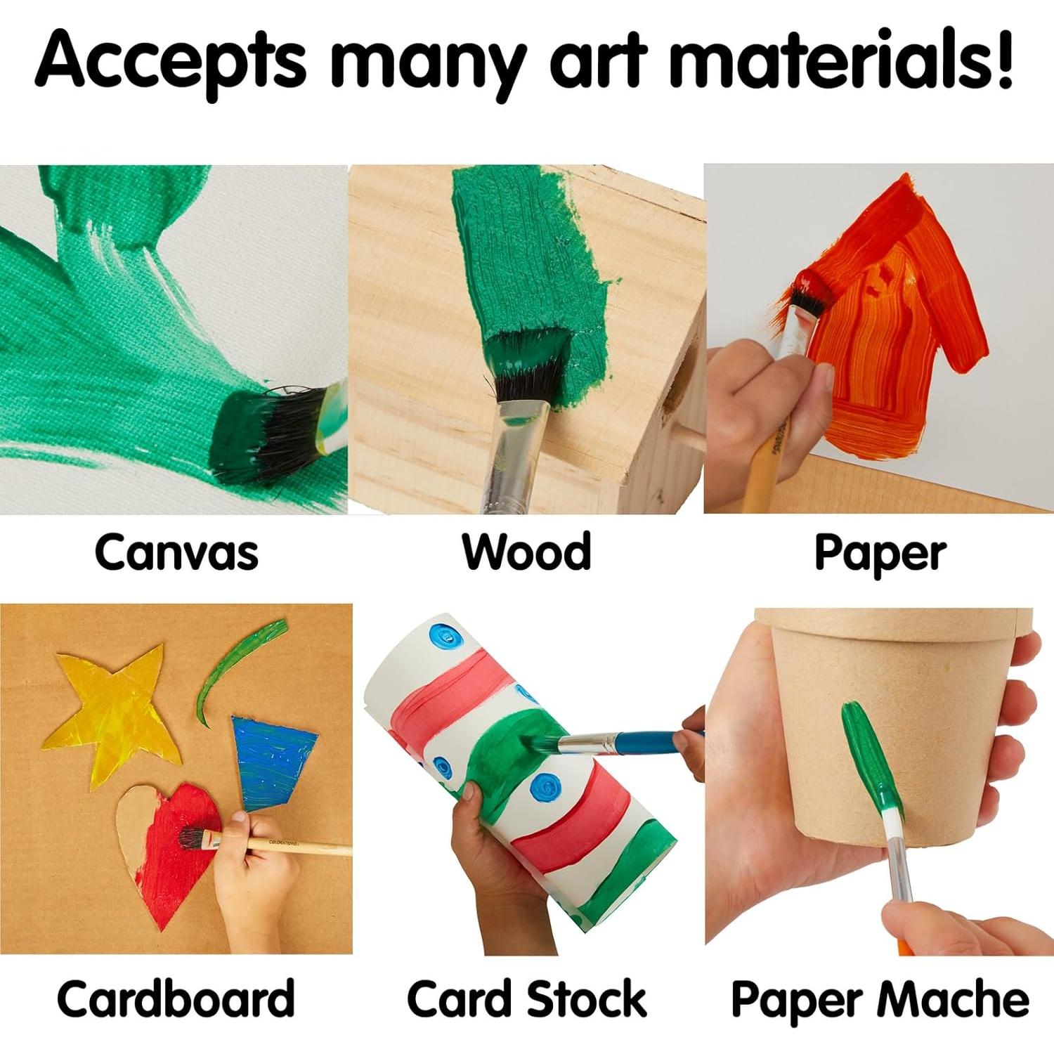 Pintura Tempera Lavable Metálica Colorations Set 6 x 240 ml