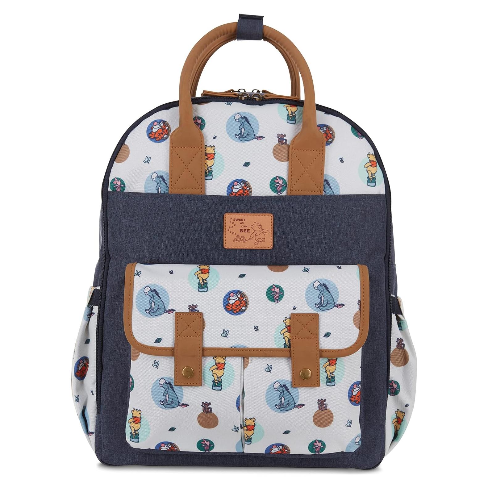 Mochila Bolsa de Pañales Disney Winnie The Pooh 40.6 cm