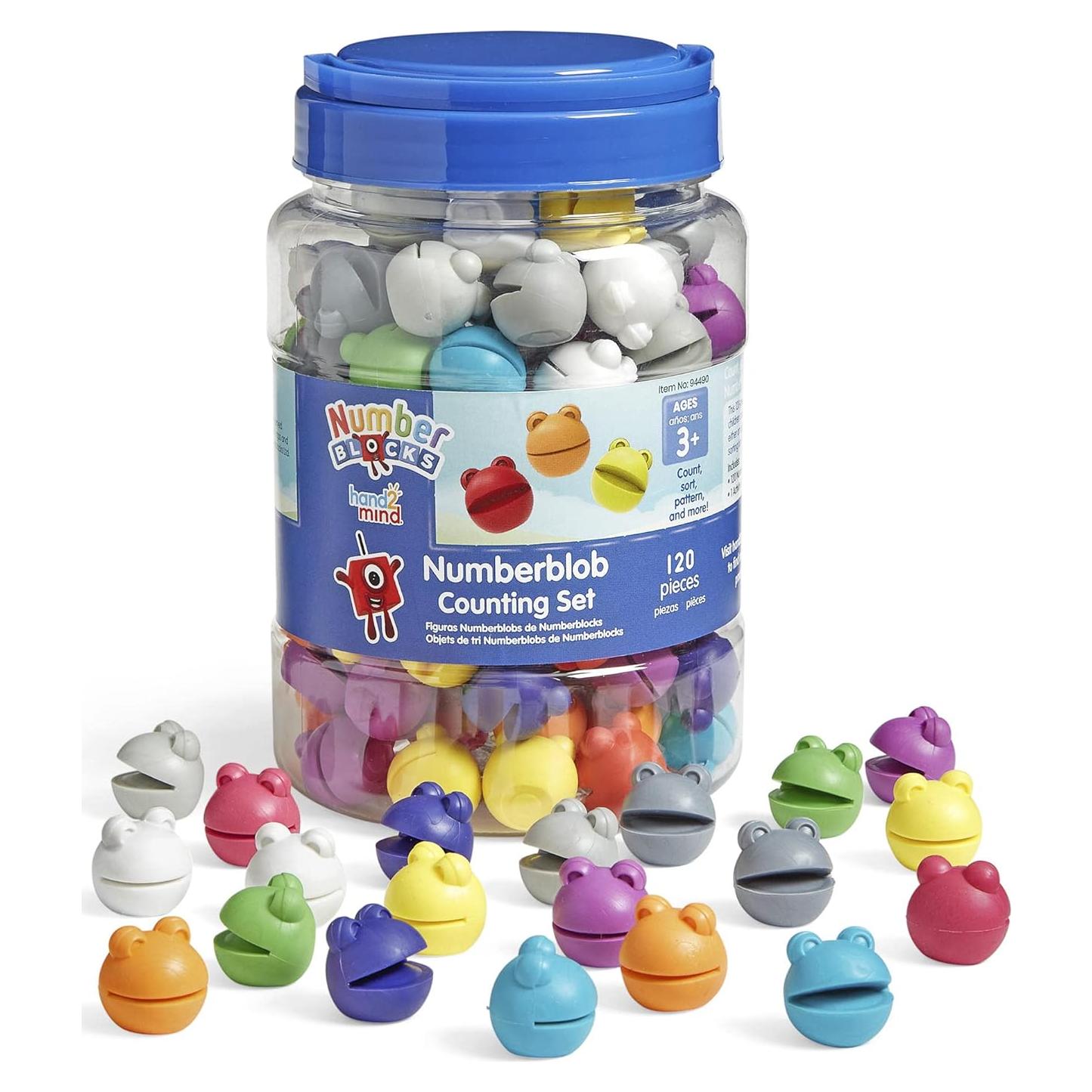 Conjunto de Conteo Numberblocks hand2mind - 120 Piezas