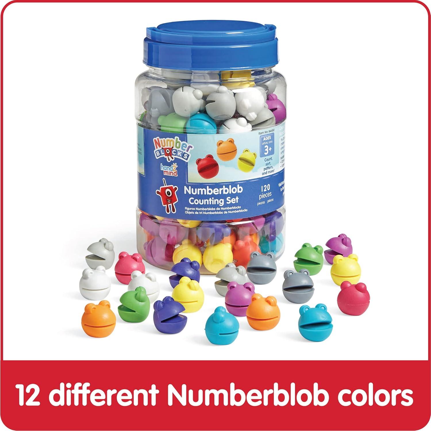 Conjunto de Conteo Numberblocks hand2mind - 120 Piezas