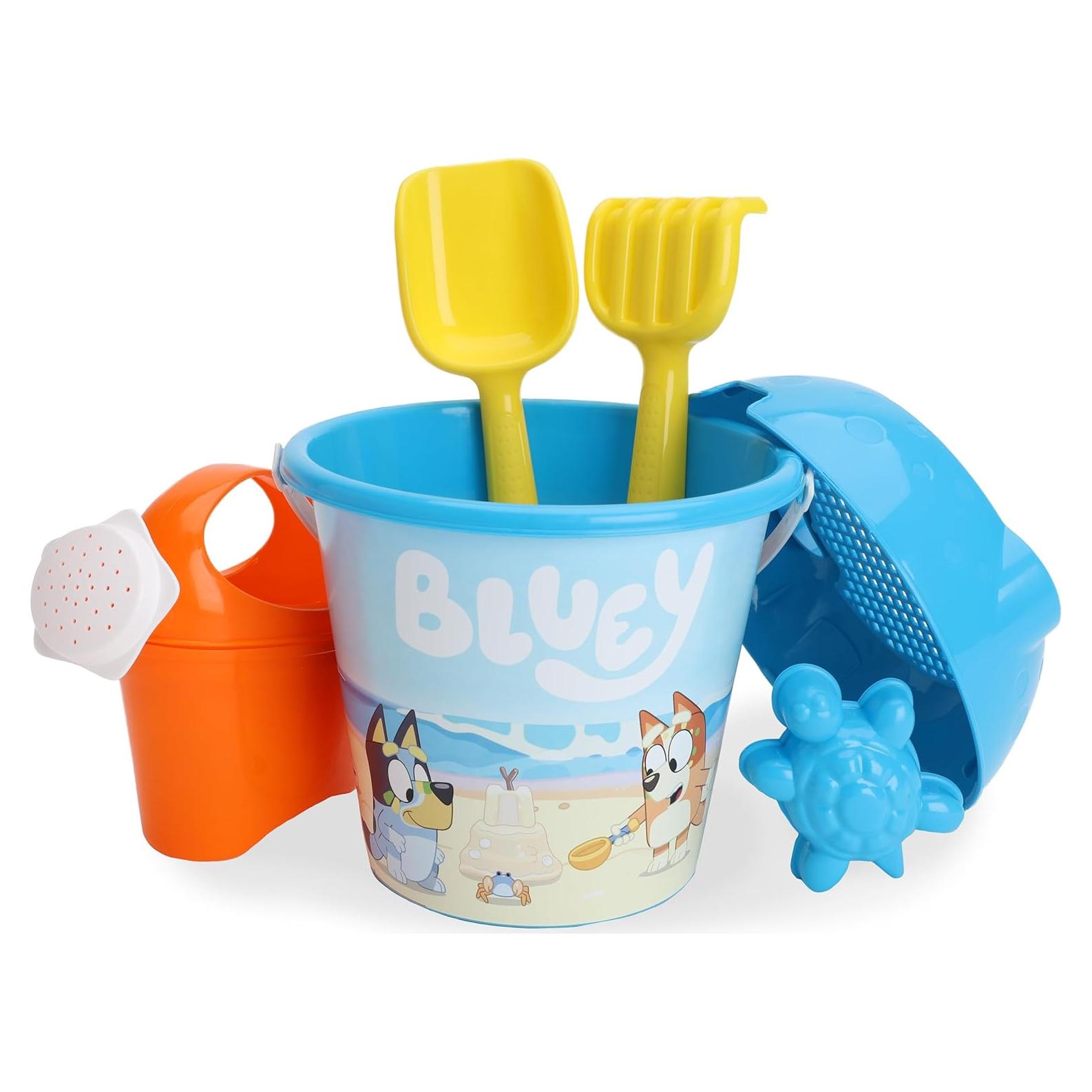 Juego de cubo y pala Toyland Bluey 6 piezas para playa