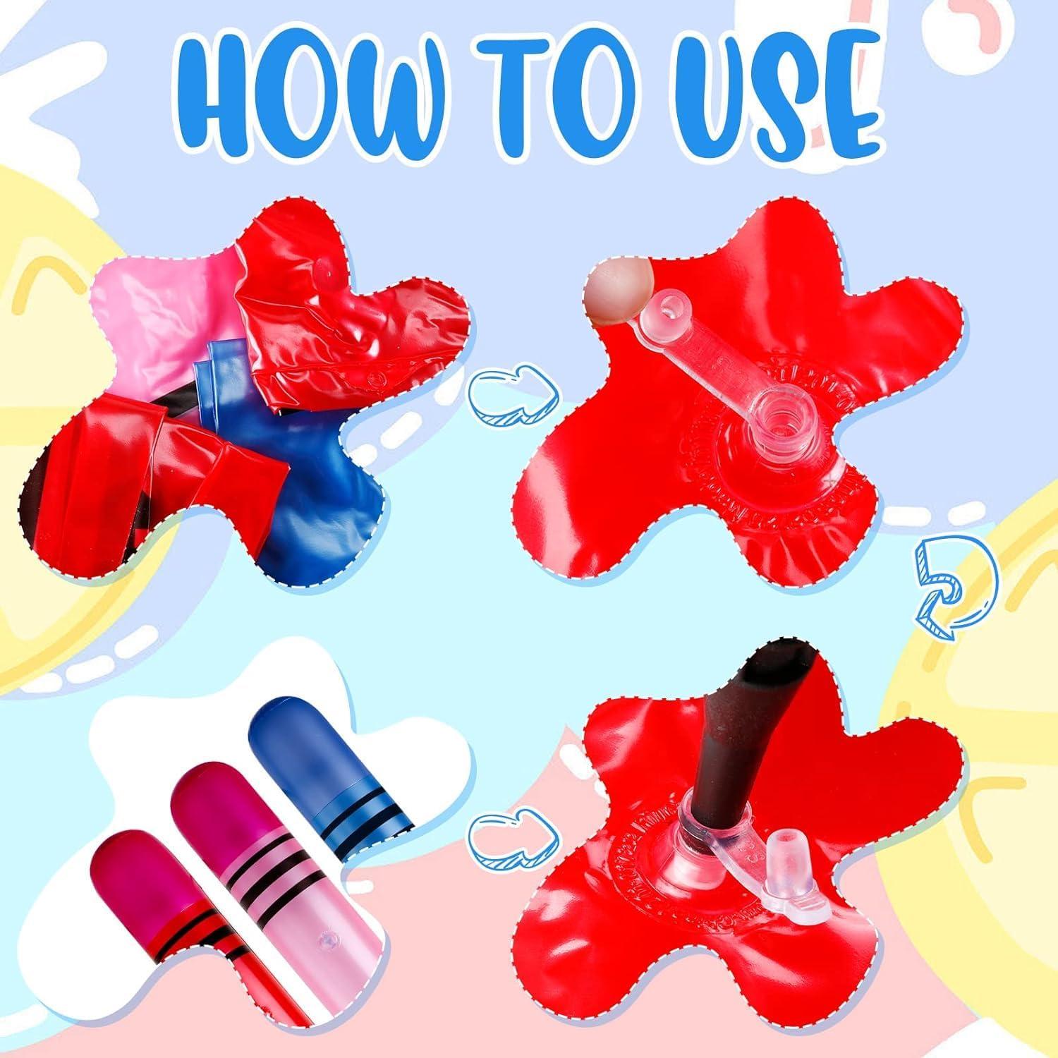 Raiten 3 Crayones Inflables Jumbo 104.9 cm Decoración Fiesta