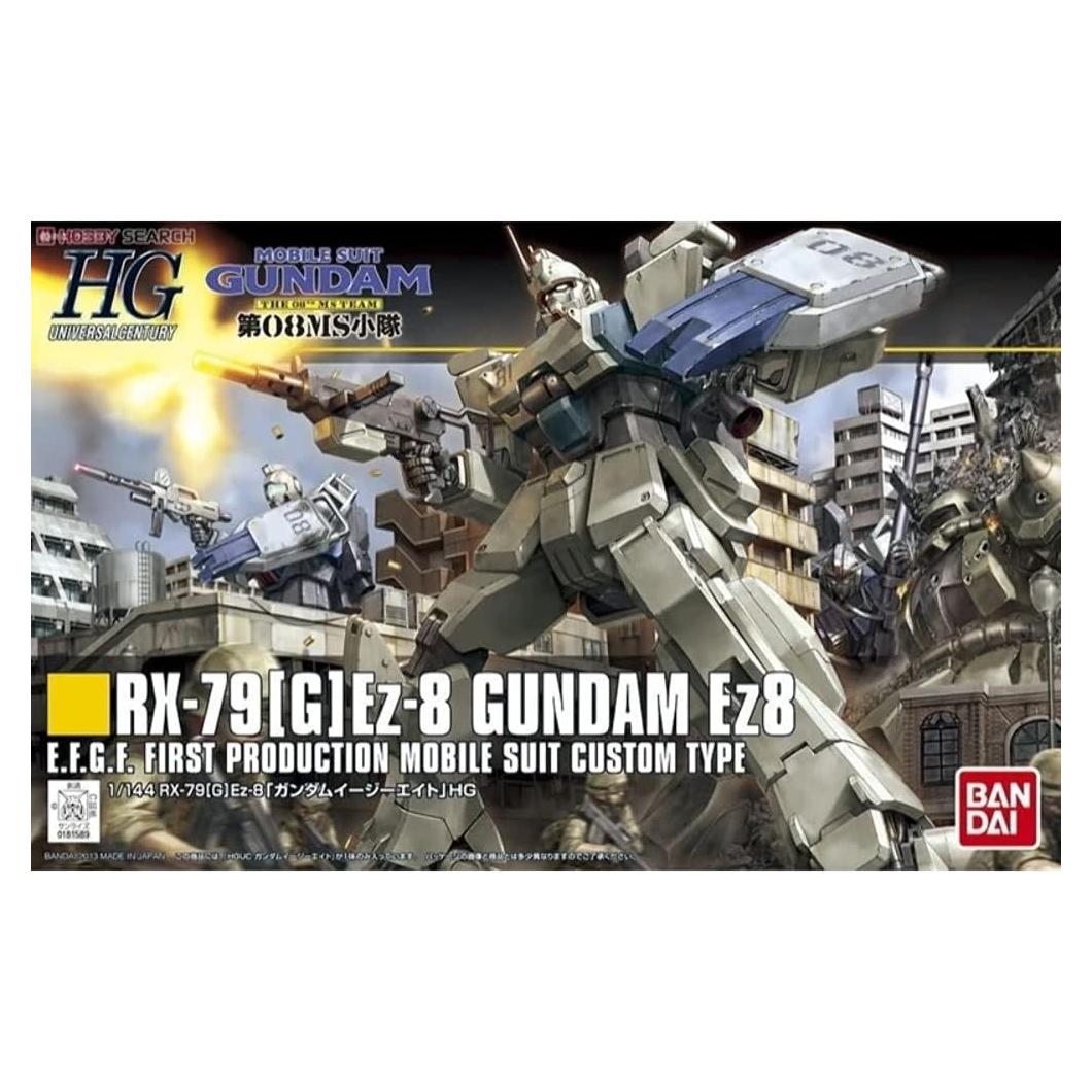 Kit de Modelo Gundam Ez8 Bandai Hobby 1/144 Articulado