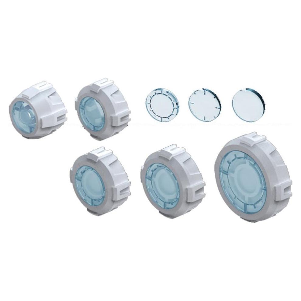 Piezas de Lente Clara Bandai Hobby para Modelos Gundam