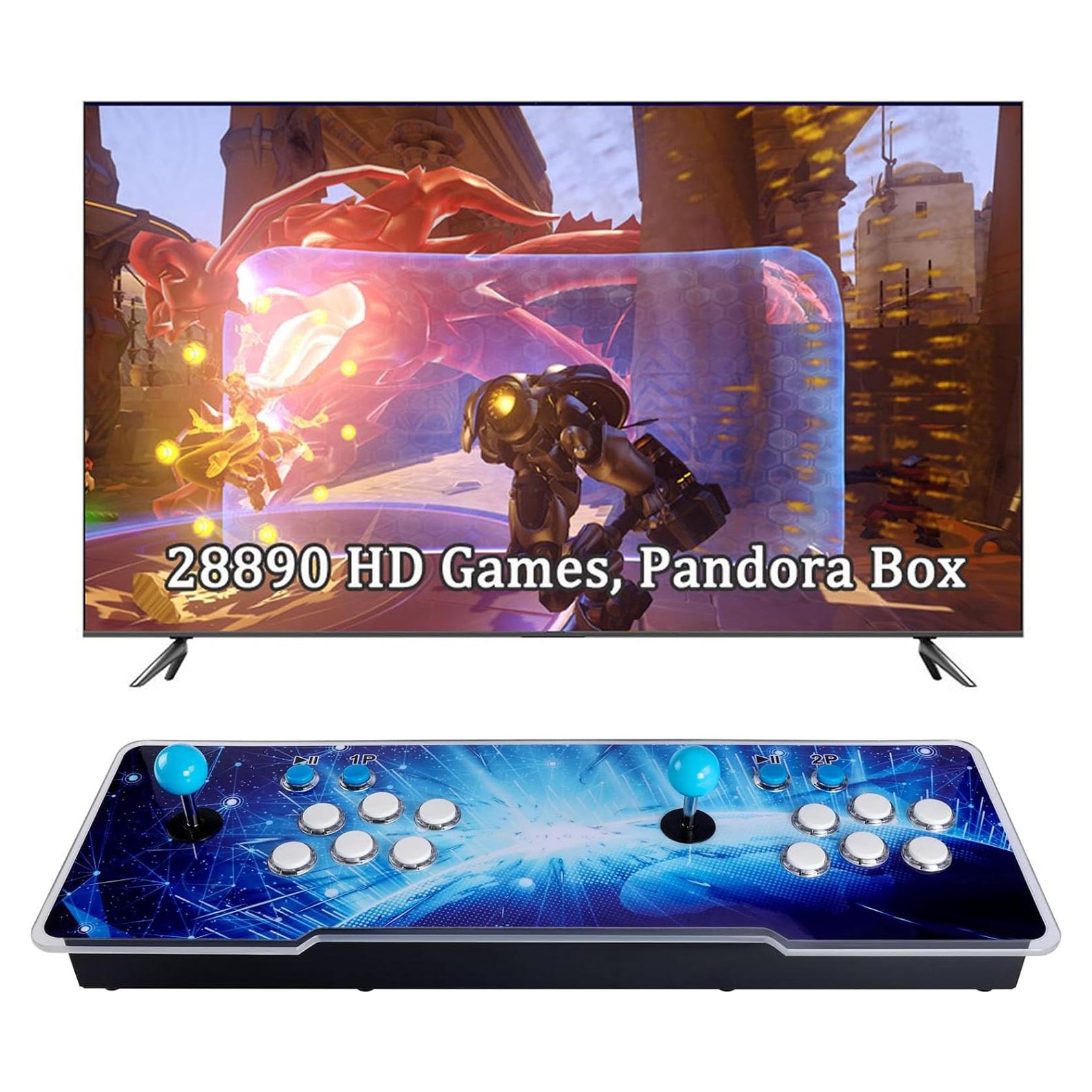 Consola Arcade Hedlaoy 28890 Juegos Retro HDMI 4 Jugadores