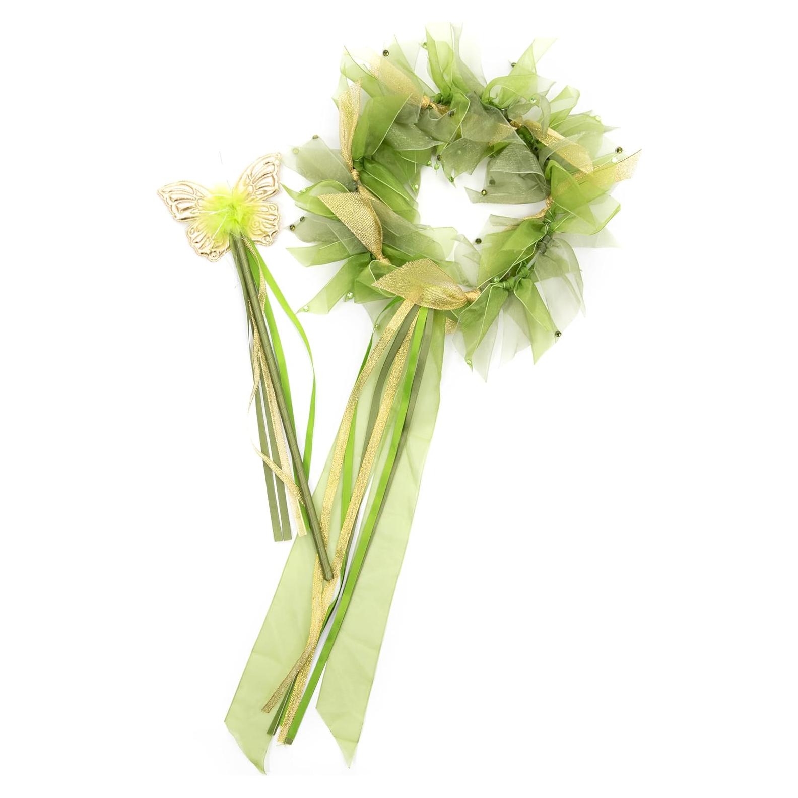 Conjunto Halo y Varita Hada Tinkerbell Little Adventures