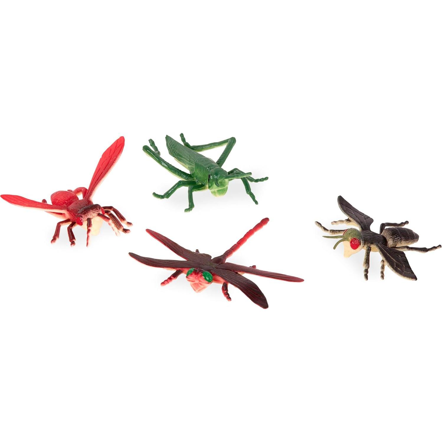 Terra by Battat - 60 Pcs Animales Reptiles y Anfibios