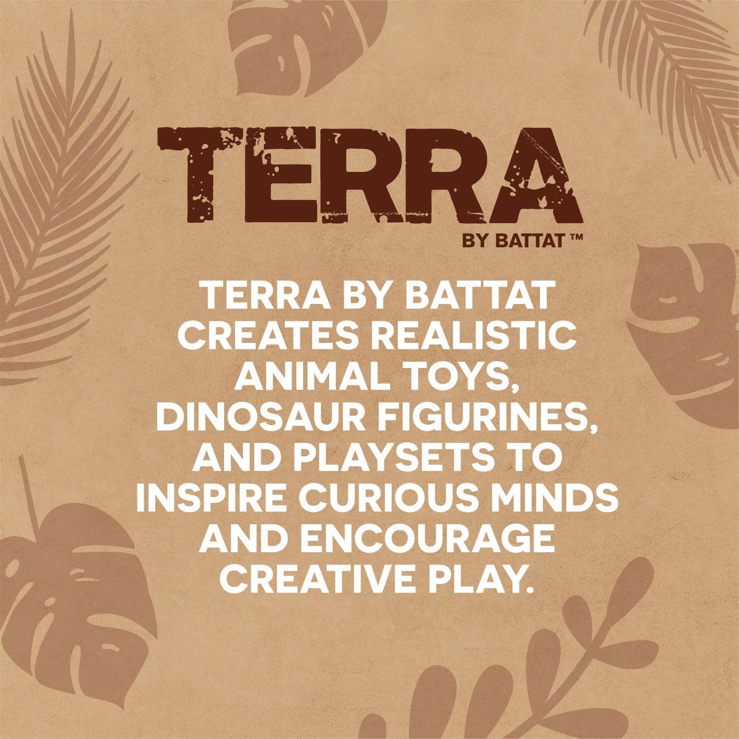 Terra by Battat - 60 Pcs Animales Reptiles y Anfibios
