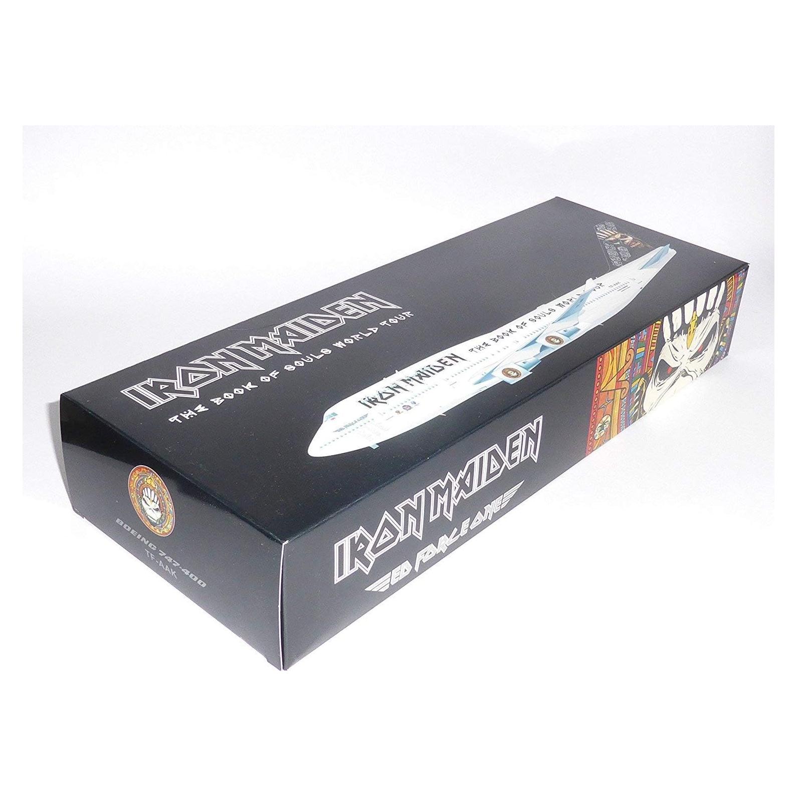 Maqueta Avión Iron Maiden 747-400 Skymarks 1:200 con Ruedas