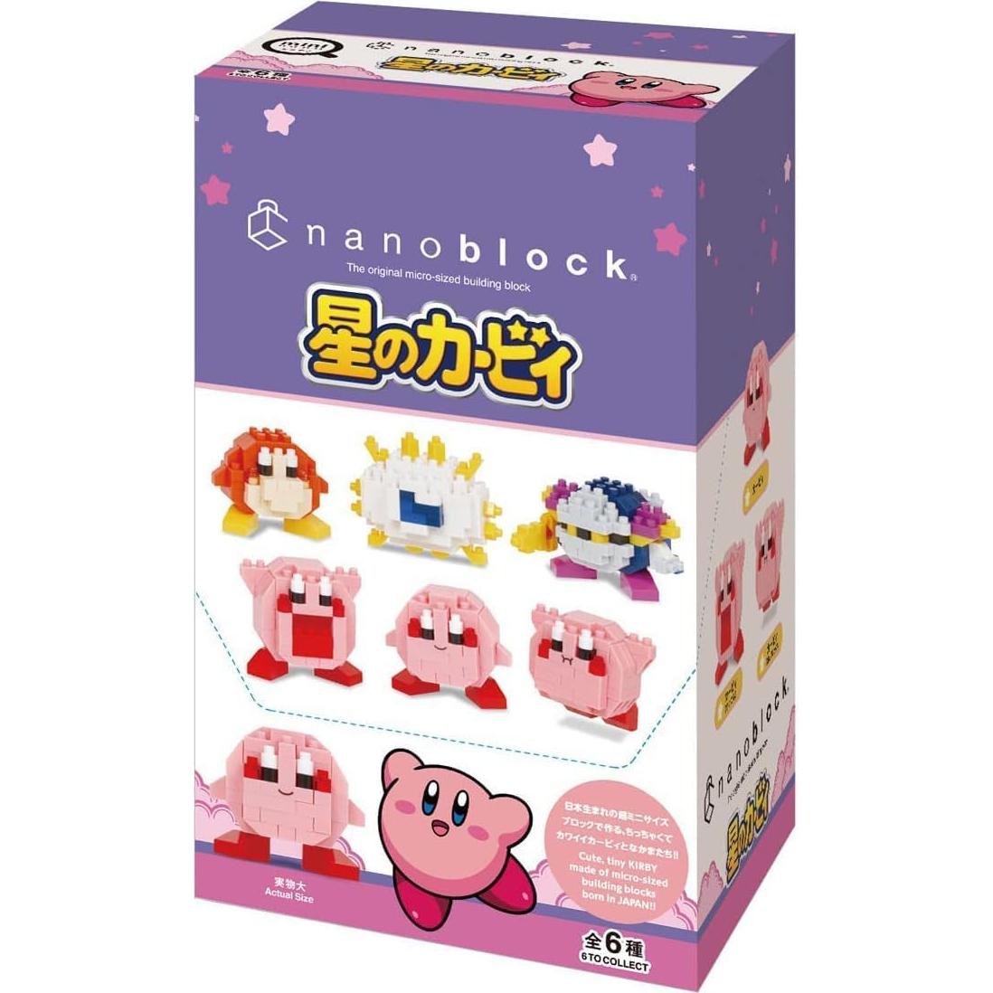 Nanoblock Kirby Mininano - Surtido de 6 personajes