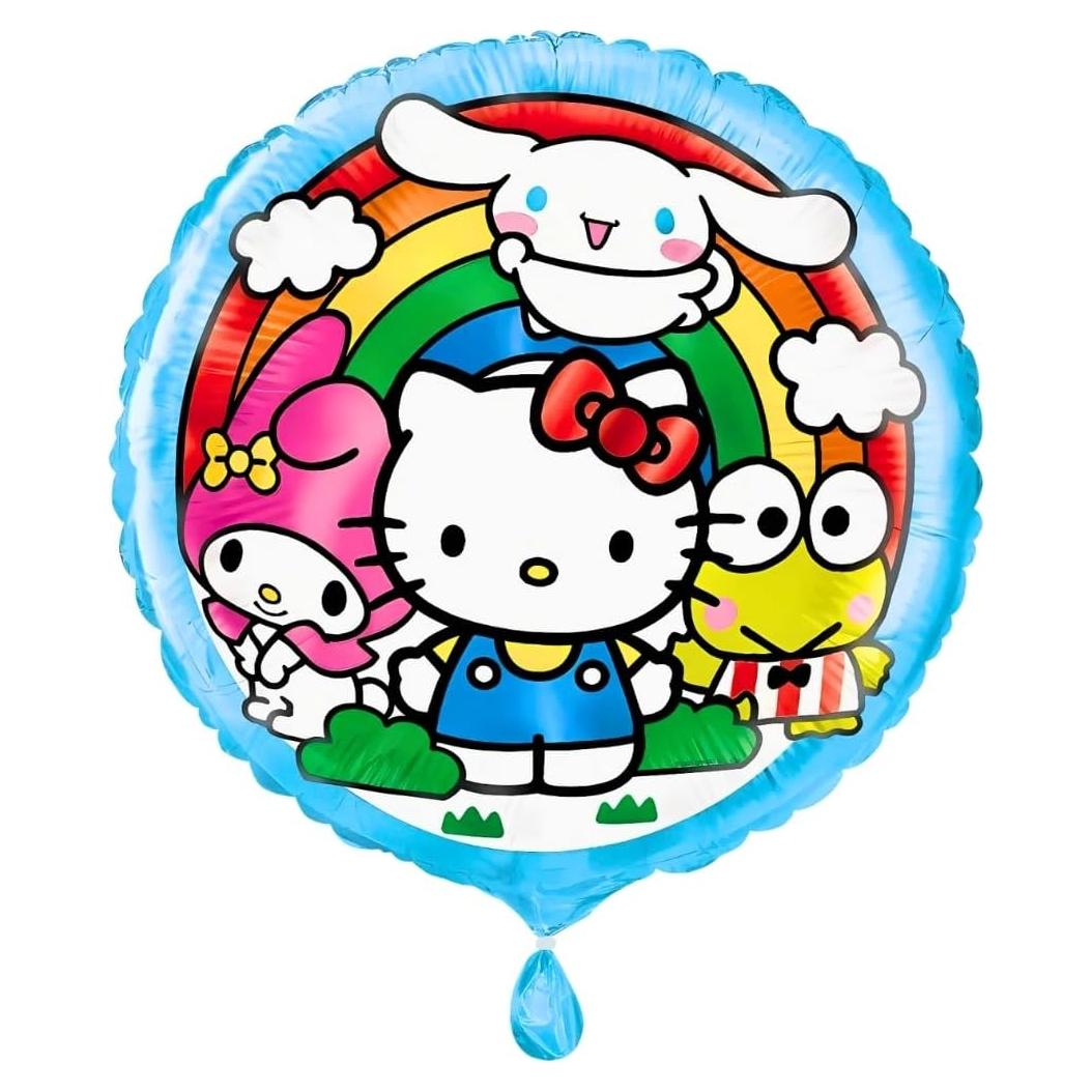 Globo de Foil Redondo Hello Kitty 45.72 cm - Decoración Fiesta