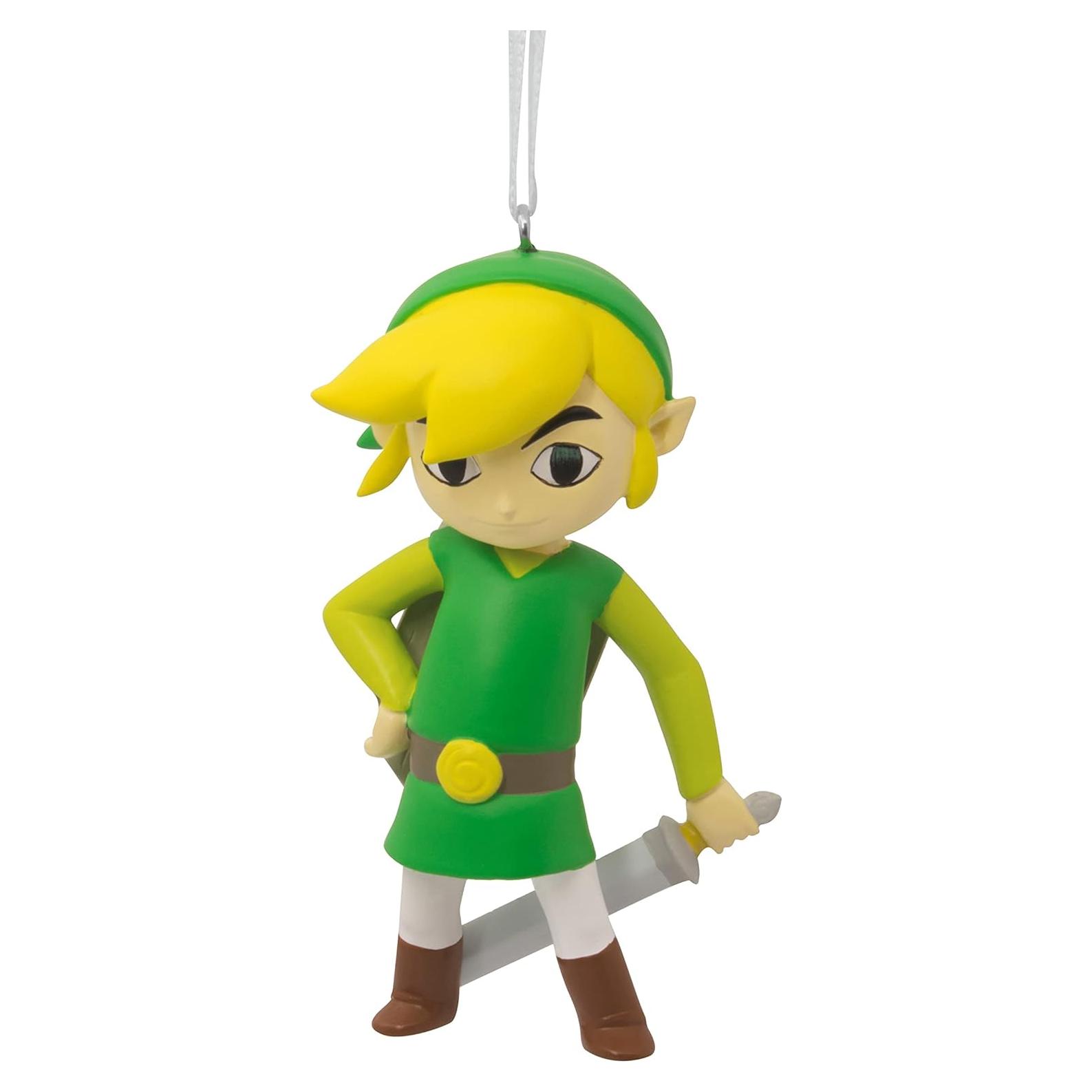 Adorno de Navidad Hallmark Link La Leyenda de Zelda 5.08 cm