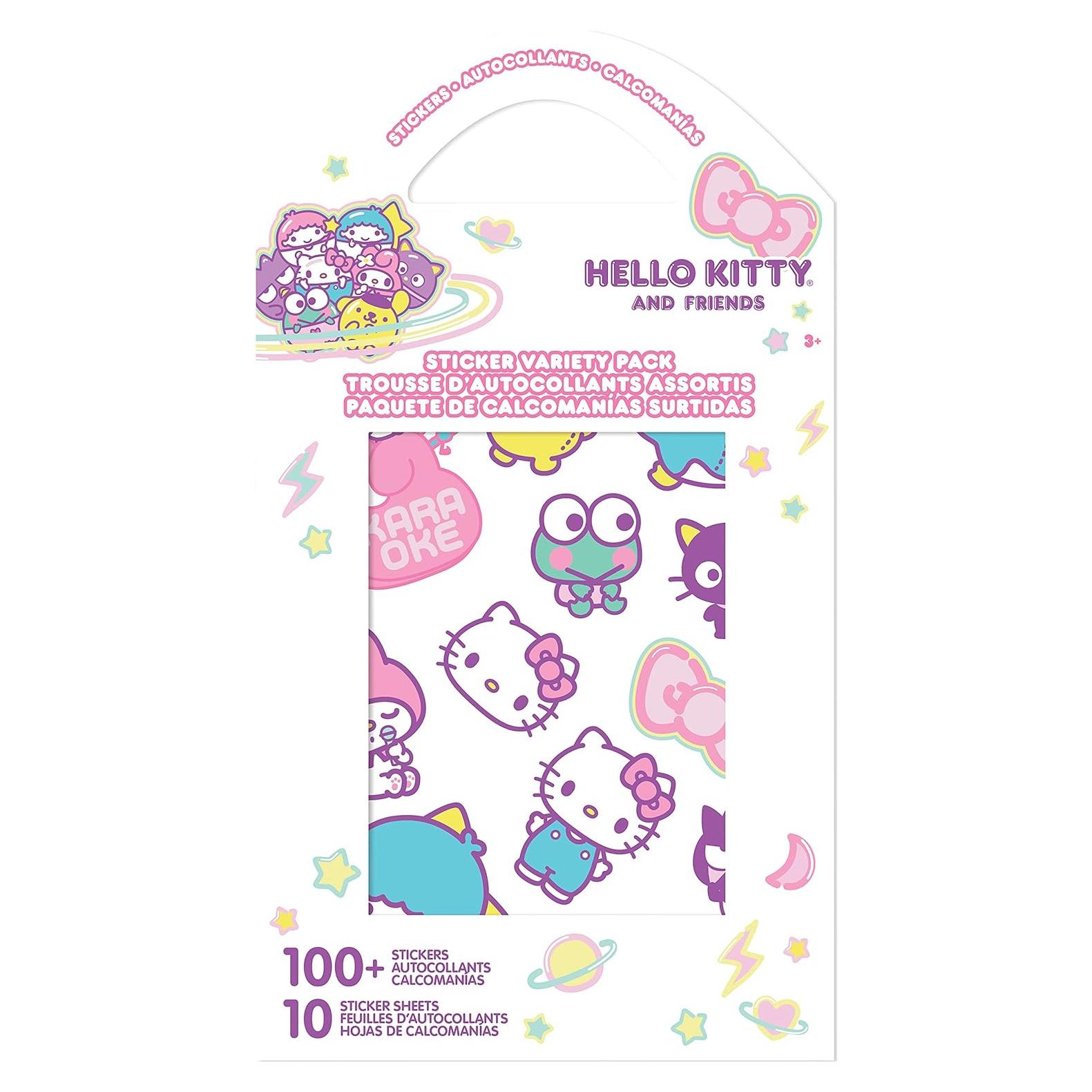 Paquete de Stickers Hello Kitty - 100+ Diseños Reutilizables