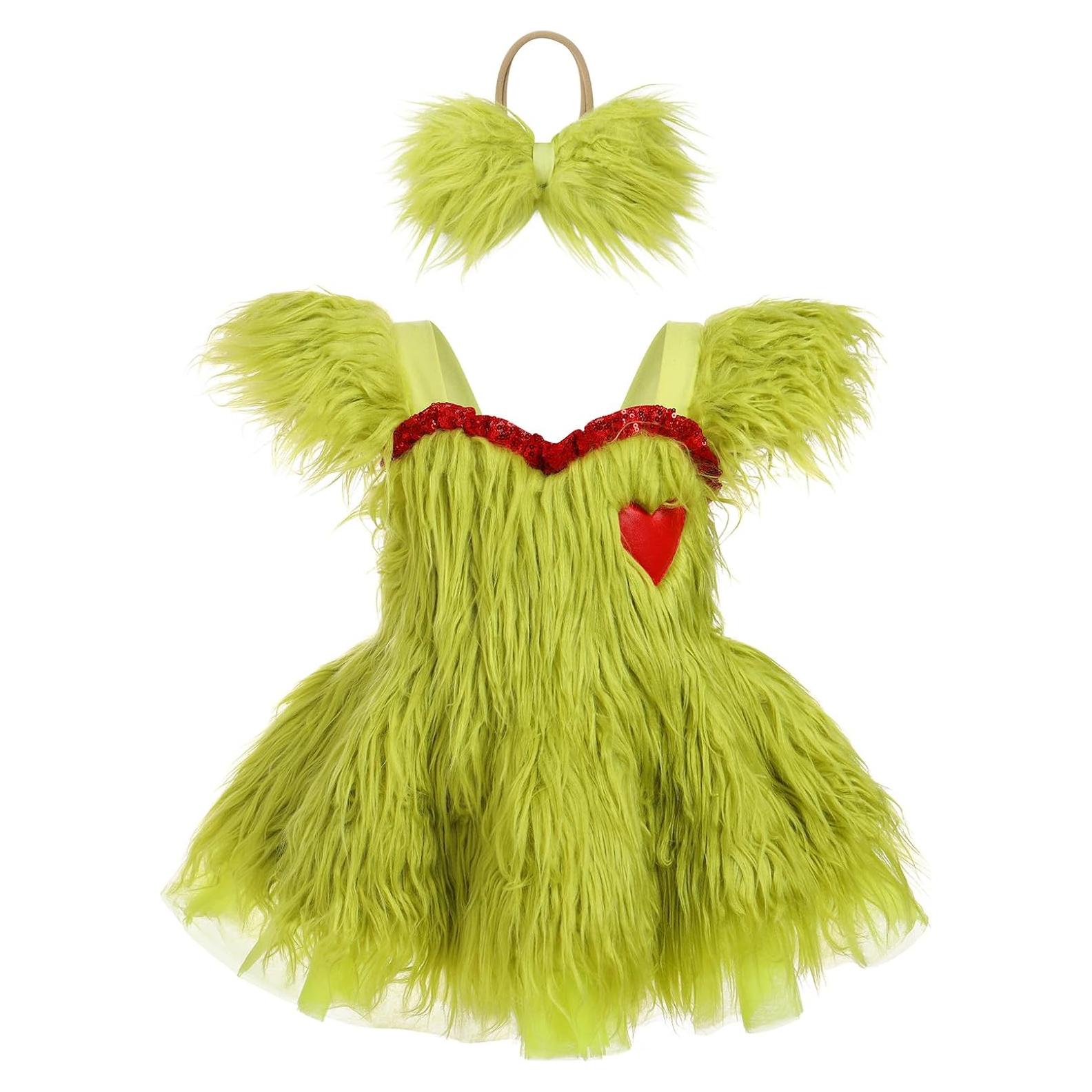 Disfraz Navidad Bebé Niña Santa Claus ODASDO Tutu Diadema