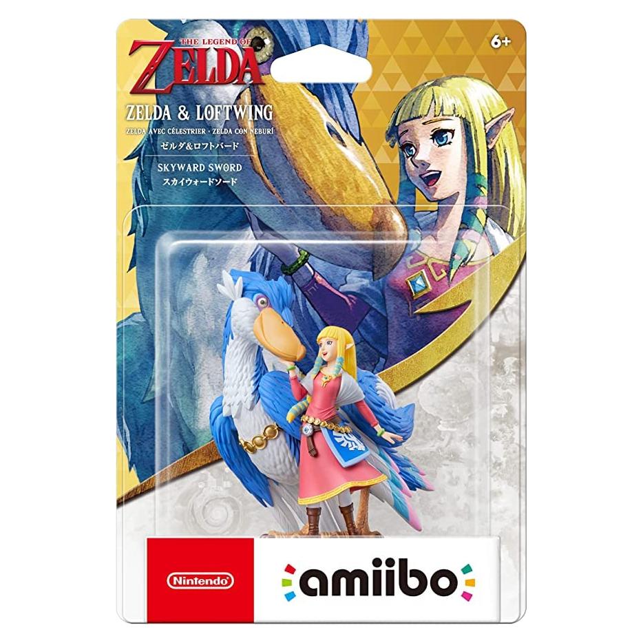 Amiibo Zelda y Loftwing Nintendo Switch - La Leyenda de Zelda
