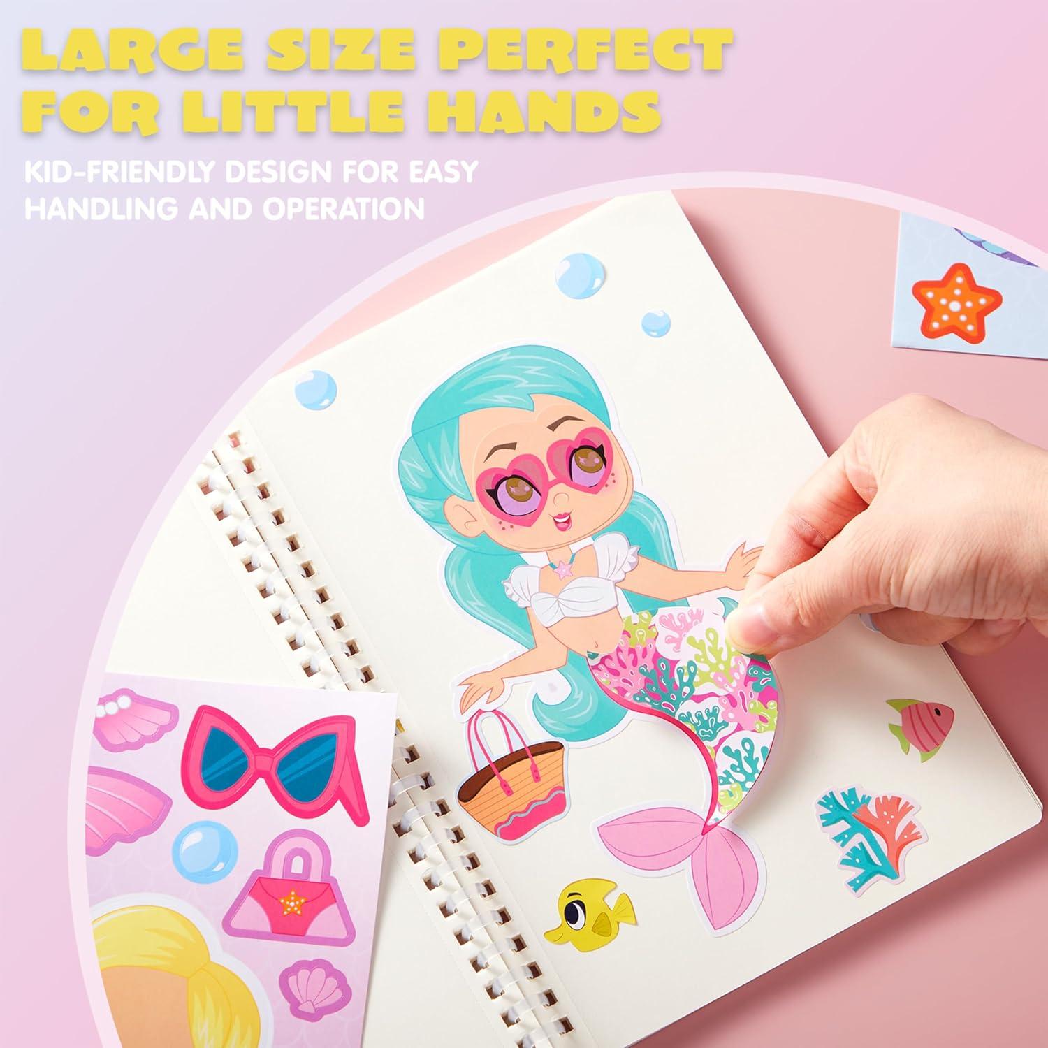 Pegatinas de Sirena JOYIN 36 Pcs para Niños Creativos