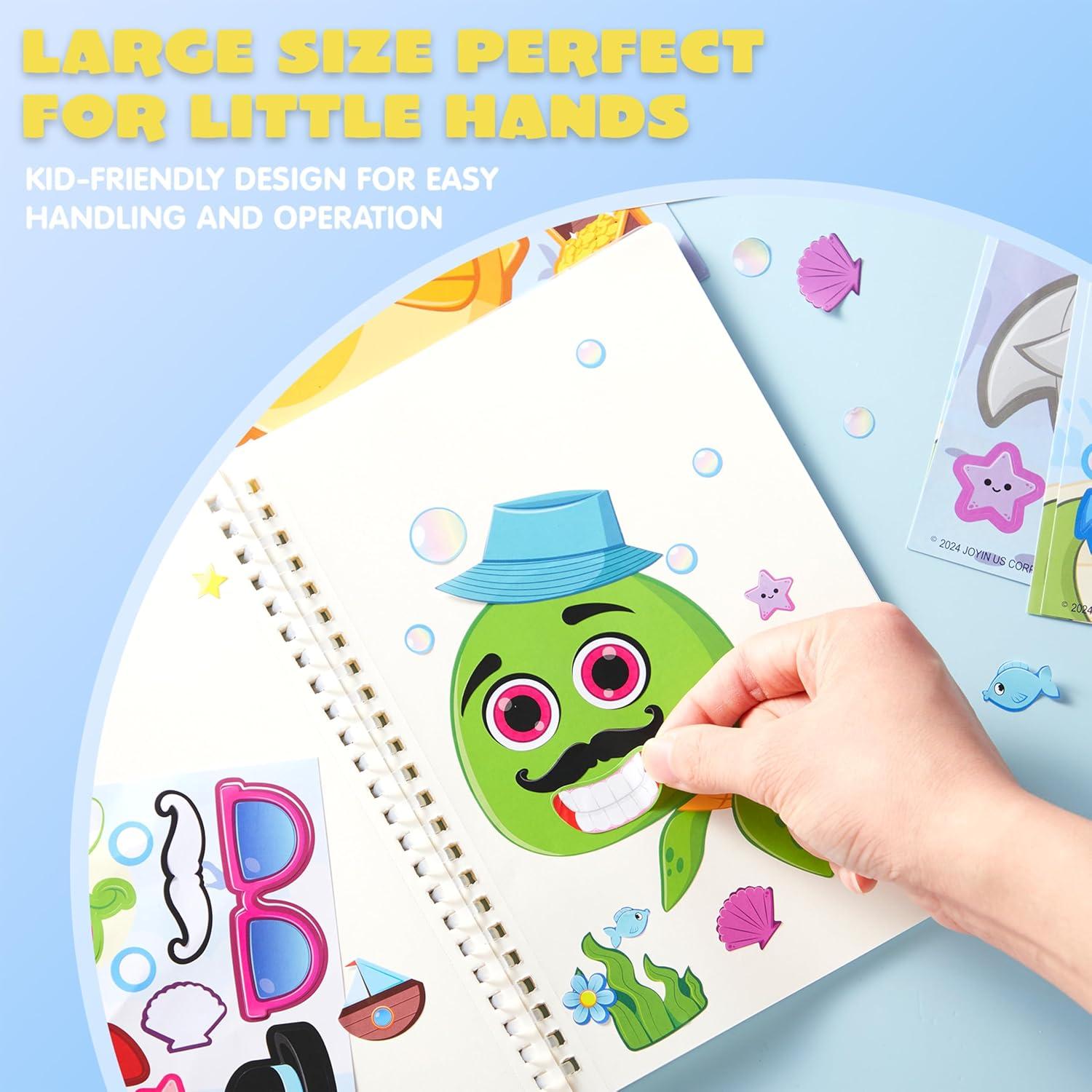 Stickes Animales Marinos JOYIN 36 Pcs Creativos para Niños