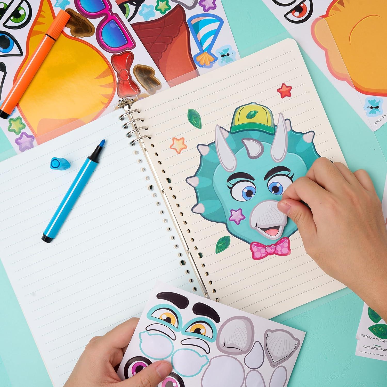 Stickes de Dinosaurios JOYIN 36 Piezas para Niños