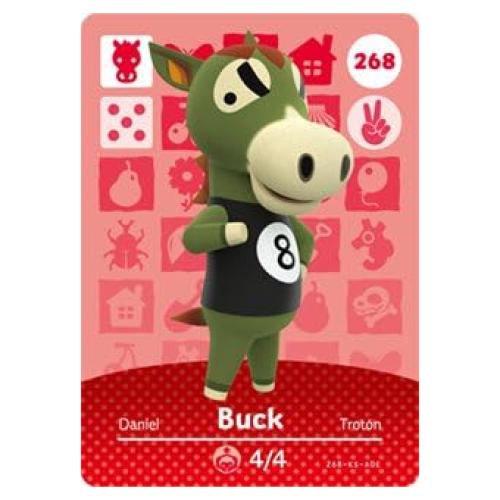 Tarjeta Amiibo Nintendo Animal Crossing Happy Home Designer 268