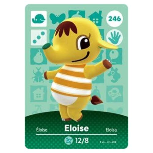 Tarjeta Amiibo Nintendo Animal Crossing Eloise Serie 3
