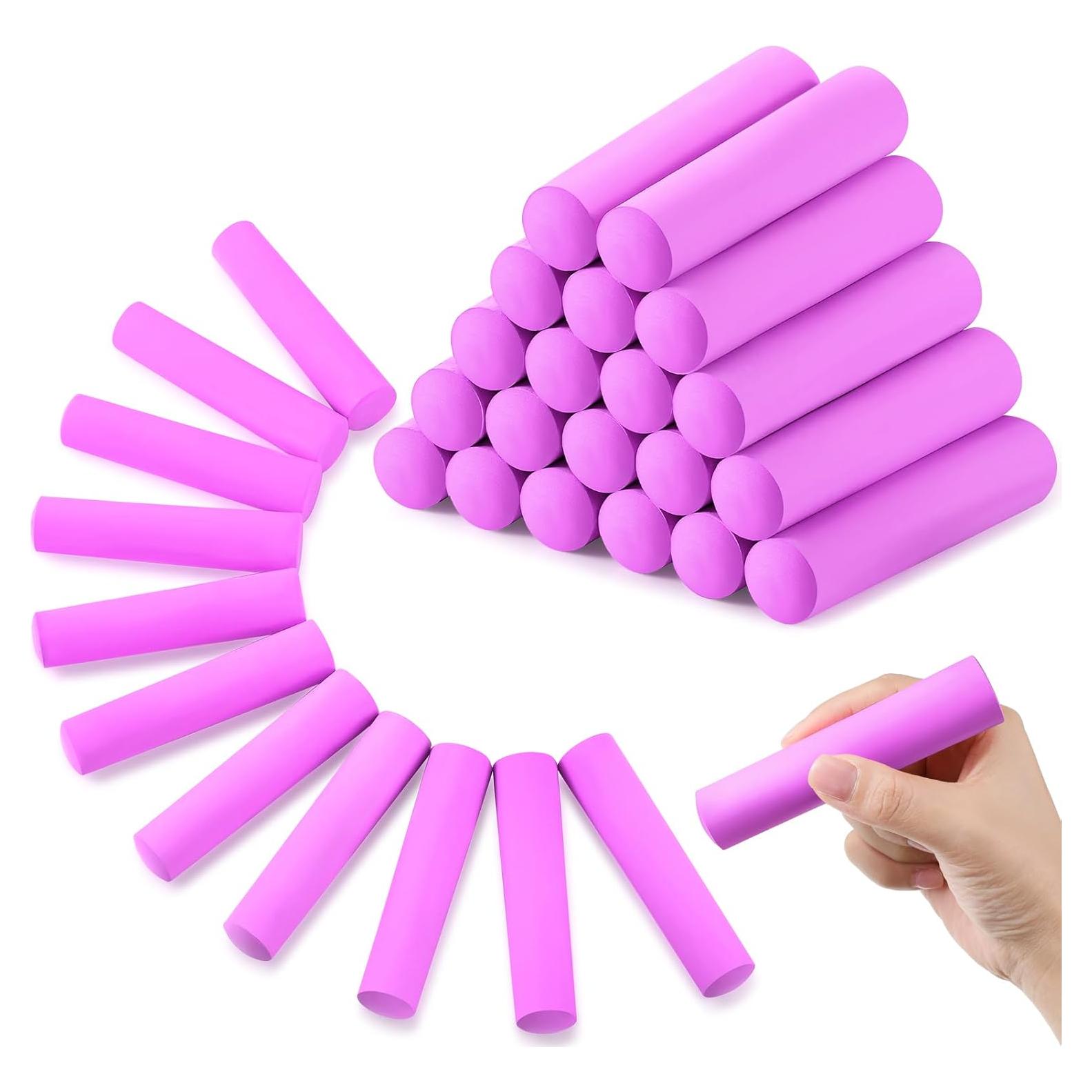 Tiza de Acera Jumbo Fulmoon 40 Pcs Lavable No Tóxica