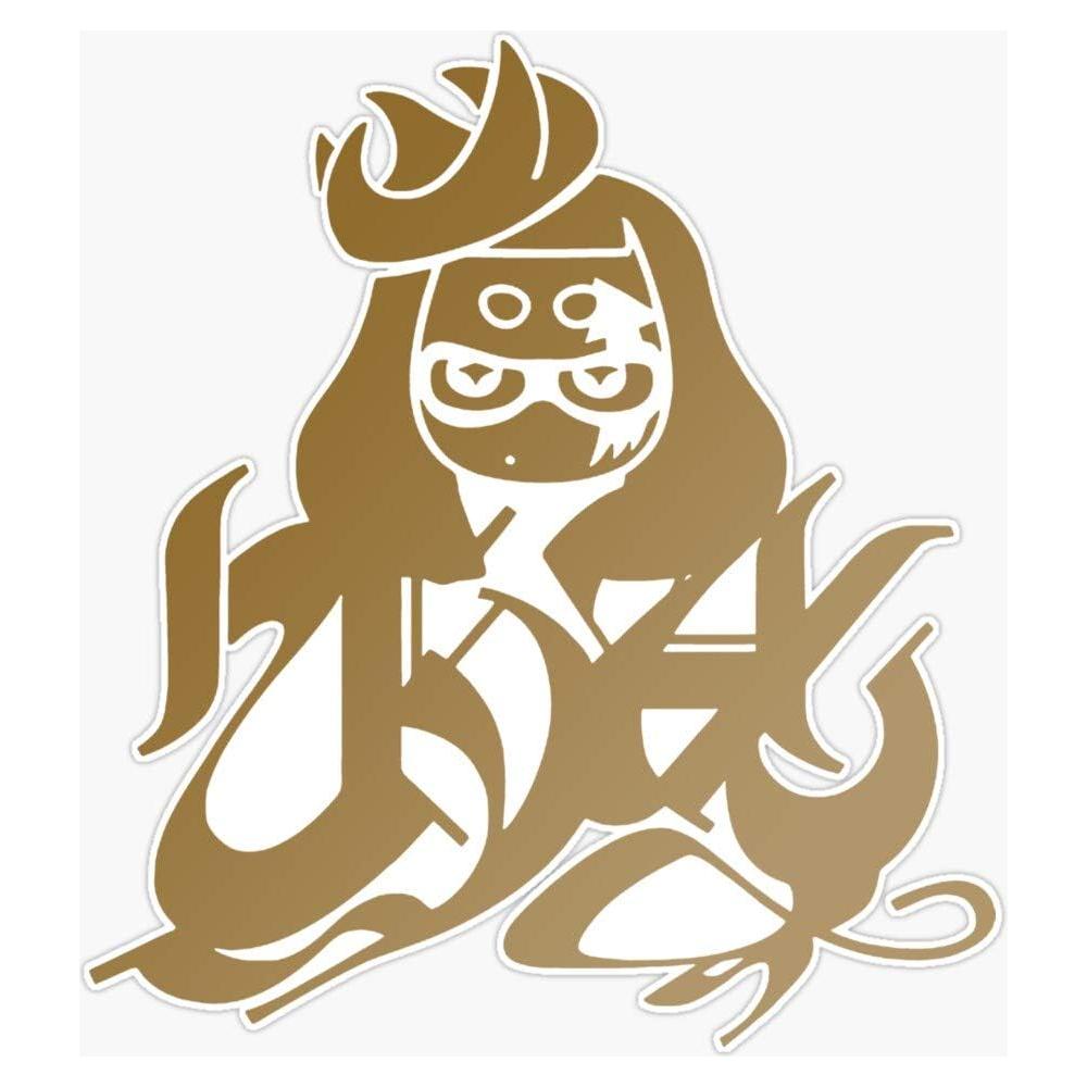 Pegatina de Parachoques Splatoon 2 Caos 12.7cm Vinilo Impermeable