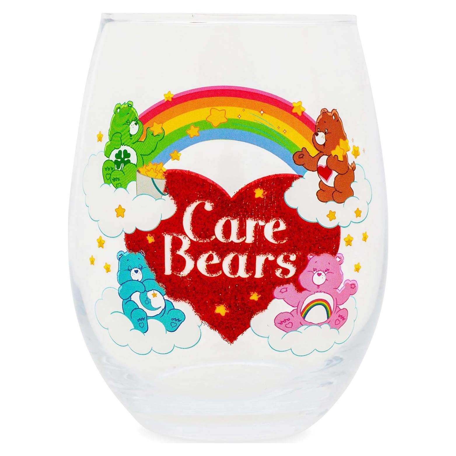 Vaso de Vino Sin Tallo Care Bears 591 ml Arcoíris