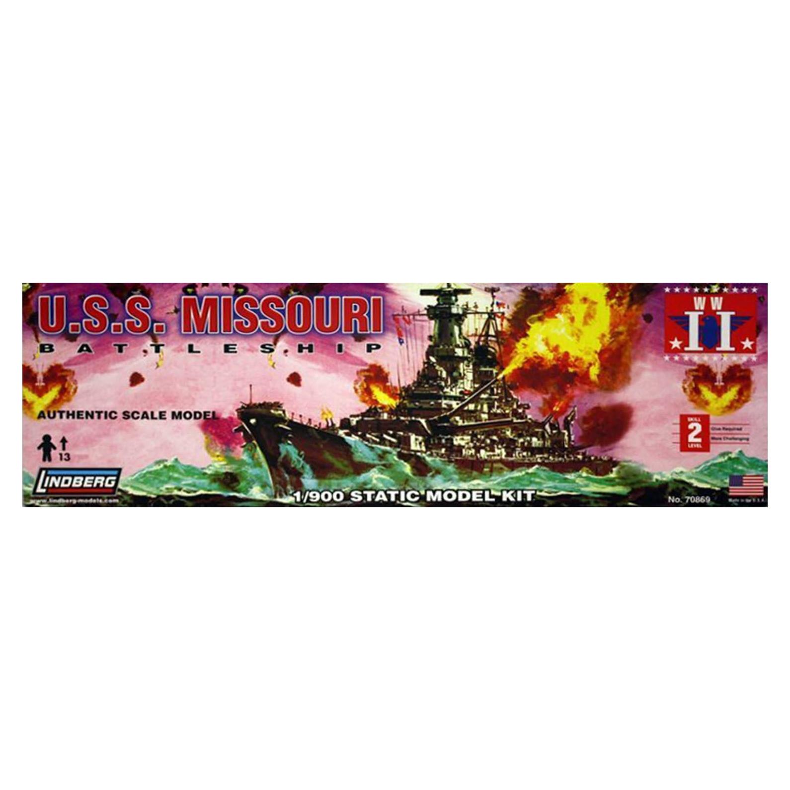 Kit de Construcción Acorazado U.S.S. Missouri Platz 158.76g