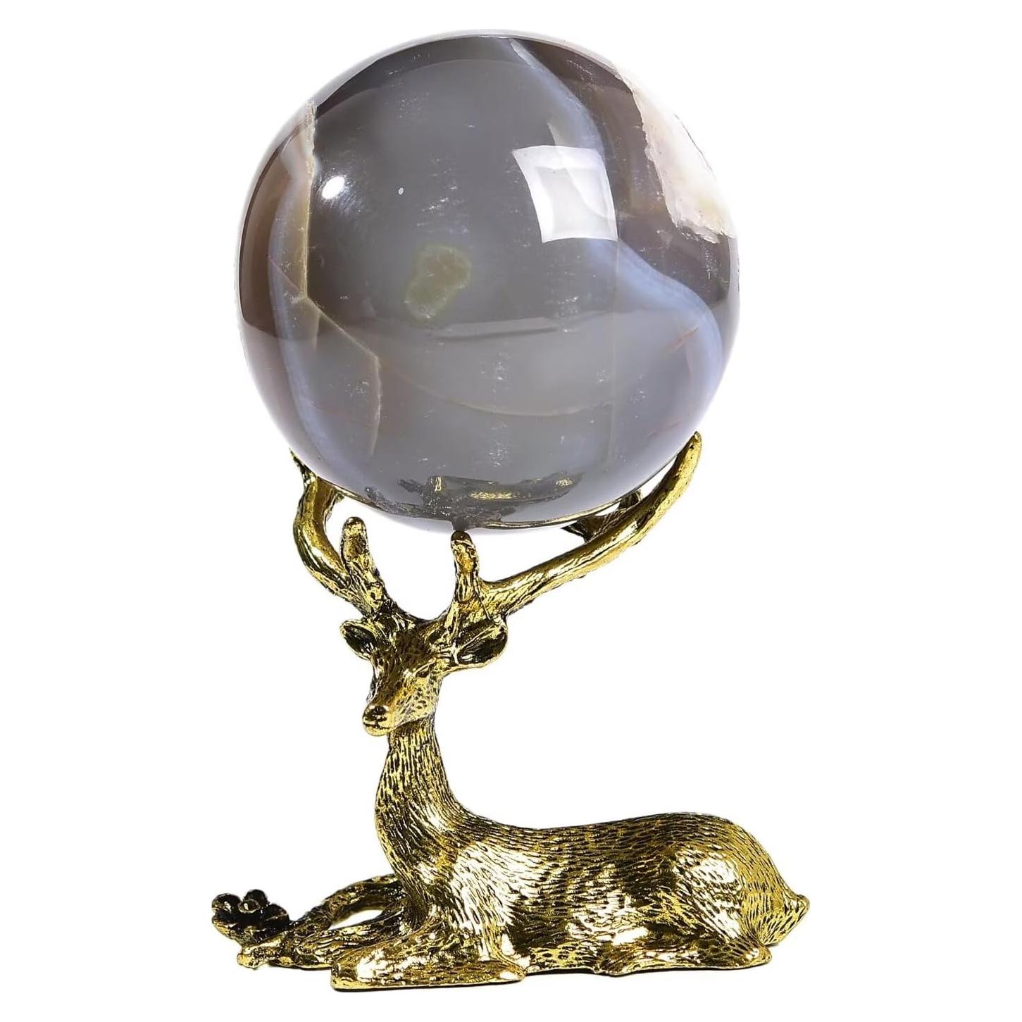 Bola de Cristal Ónice Natural CNYANFEI 50-60mm Decoración